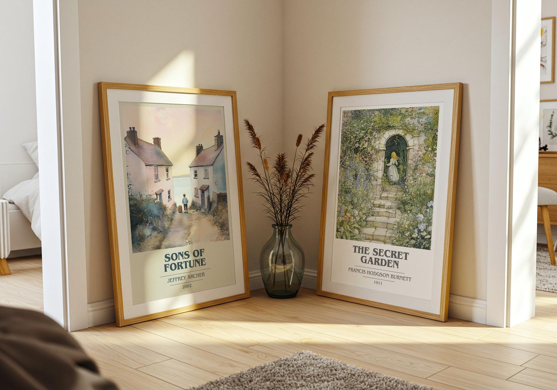 Sons Of Fortune by Jeffrey Archer | Book Poster | Literary Art Gift For Book Lover | Novel Inspired Wall Art