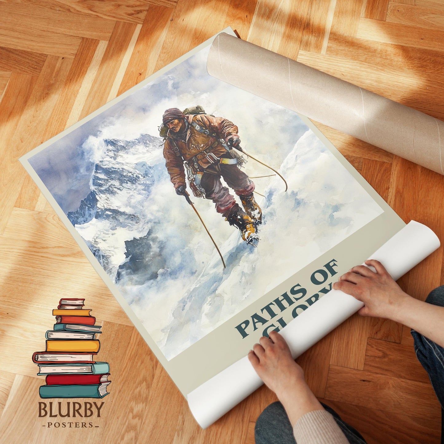 Paths Of Glory by Jeffrey Archer | Book Poster | Literary Art Gift For Book Lover | Novel Inspired Wall Art