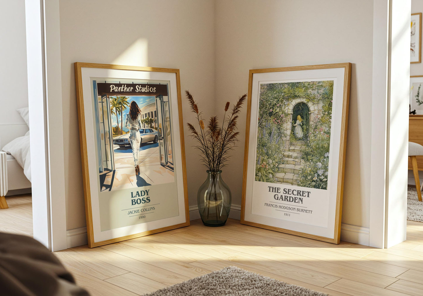 Lady Boss by Jackie Collins | Book Poster | Literary Art Gift For Book Lover | Novel Inspired Wall Art