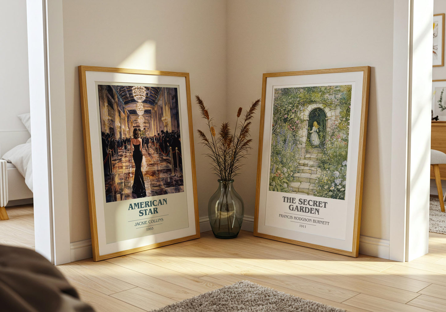 American Star by Jackie Collins | Book Poster | Literary Art Gift For Book Lover | Novel Inspired Wall Art