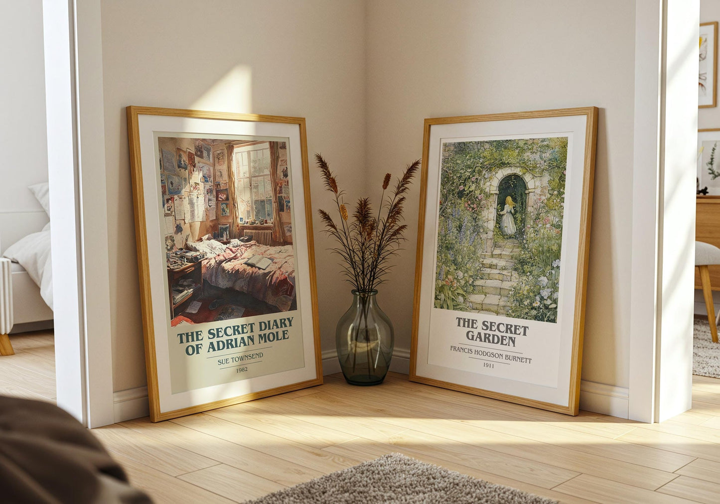 The Secret Diary Of Adrian Mole book poster packaging – museum-quality print rolled in protective tube