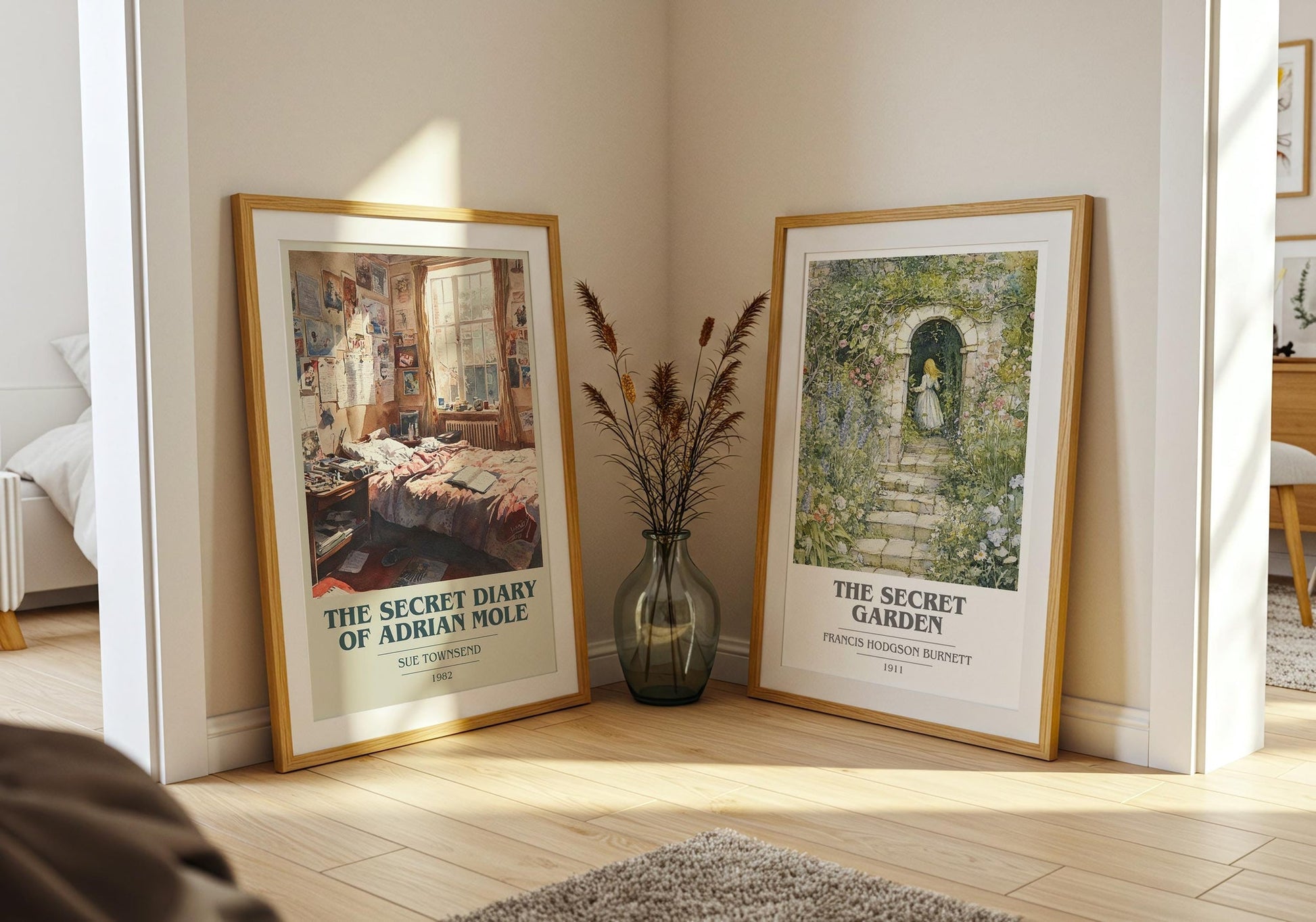 The Secret Diary Of Adrian Mole book poster packaging – museum-quality print rolled in protective tube