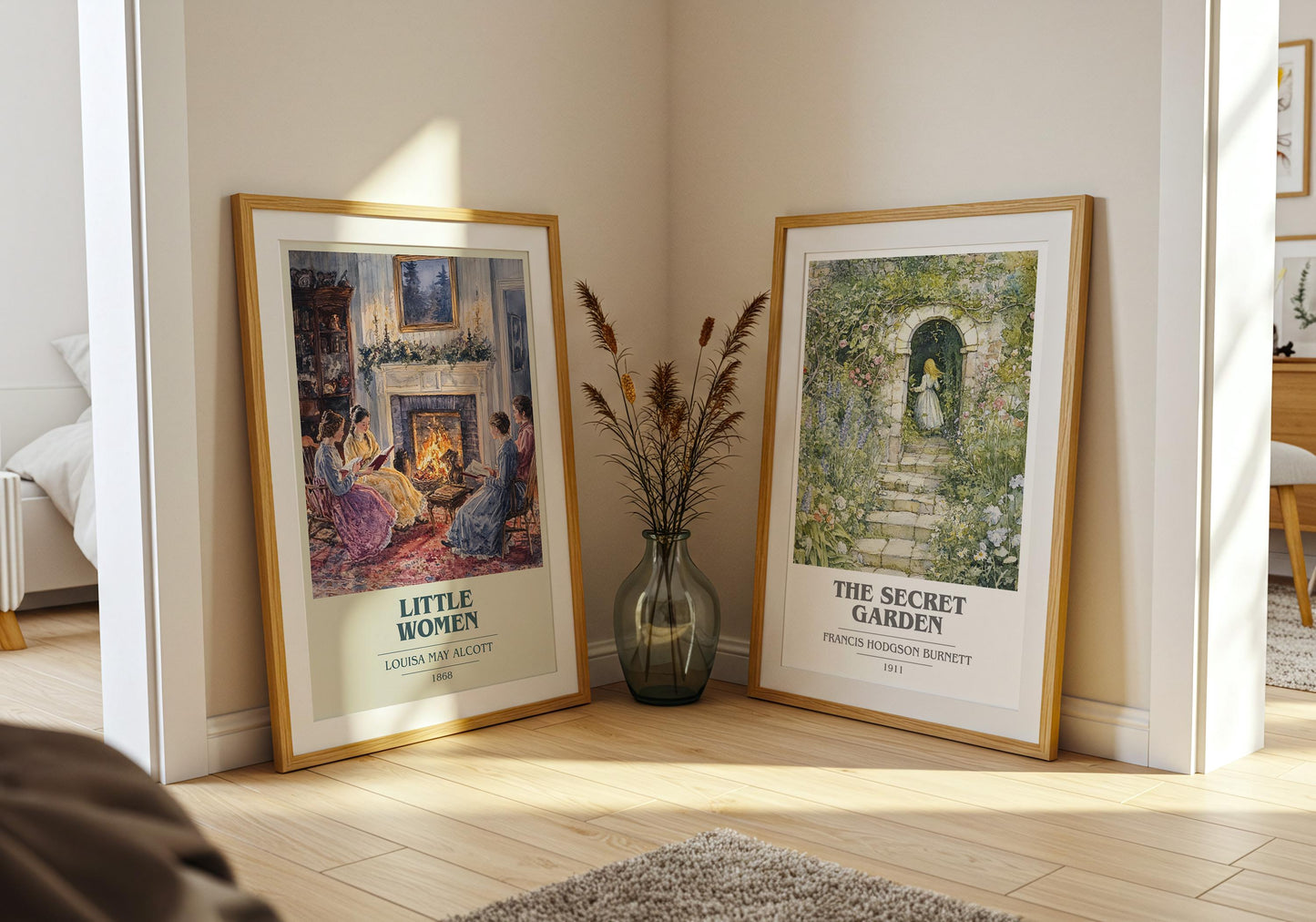 Little Women by Louisa May Alcott | Book Poster | Literary Art Gift For Book Lover | Novel Inspired Wall Art | Free Delivery