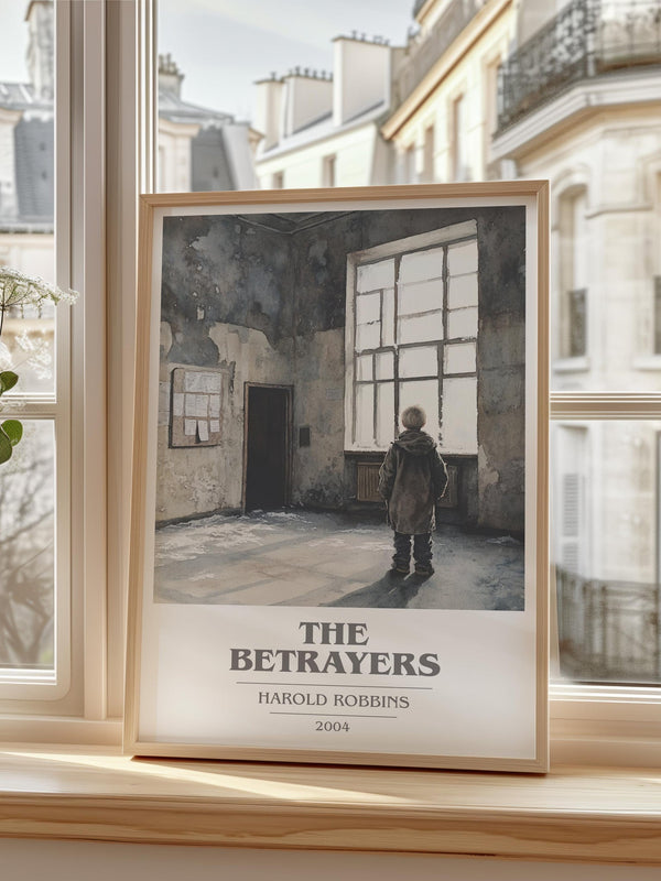 The Betrayers book cover poster colour and style options – Harold Robbins book art