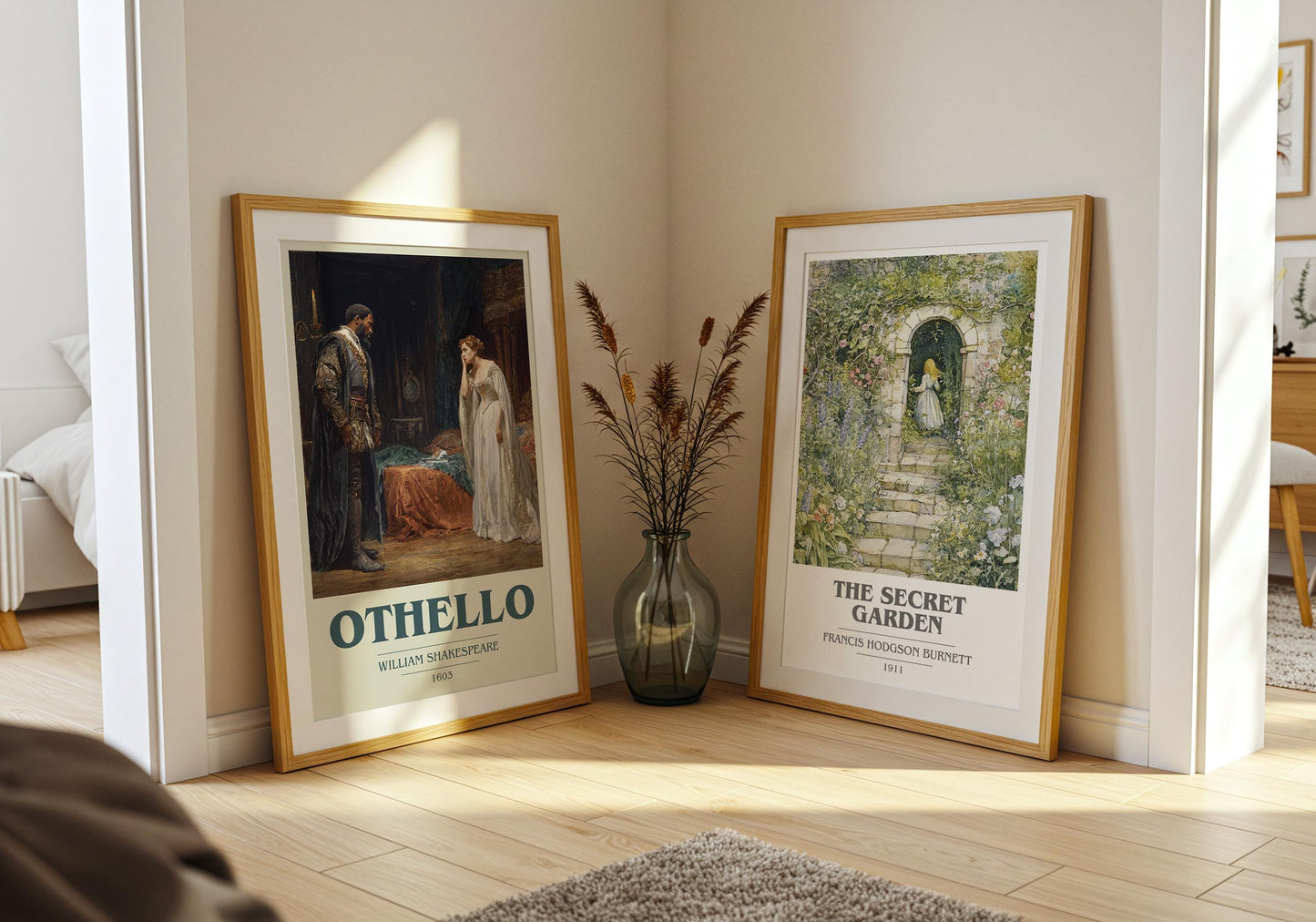Othello by William Shakespeare | Book Poster | Literary Art Gift For Book Lover | Novel Inspired Wall Art | Free Delivery