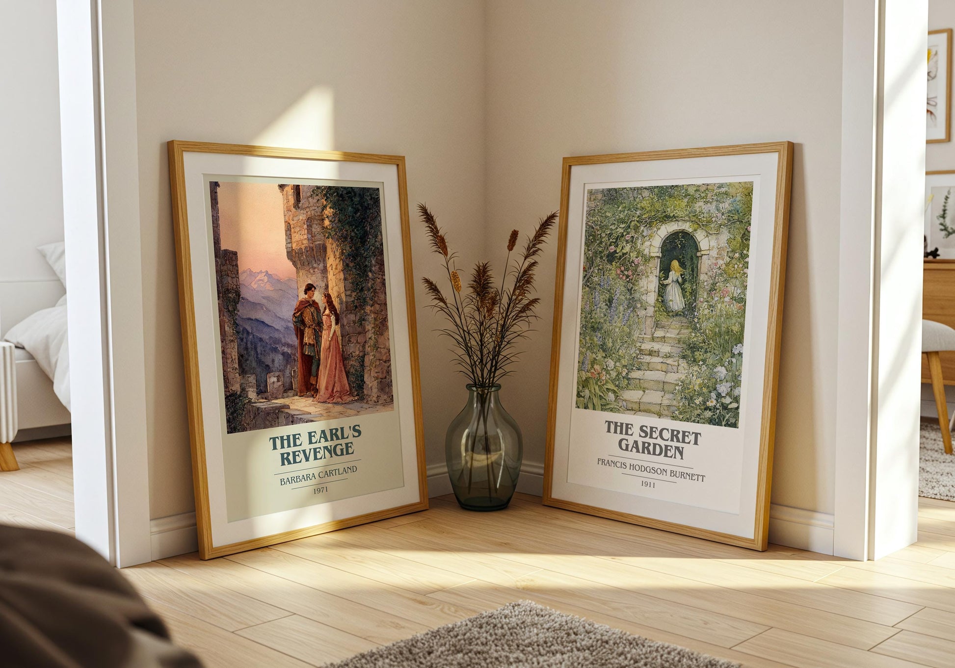 The Earl's Revenge by Barbara Cartland | Book Poster | Literary Art Gift For Book Lover | Novel Inspired Wall Art | Free Delivery