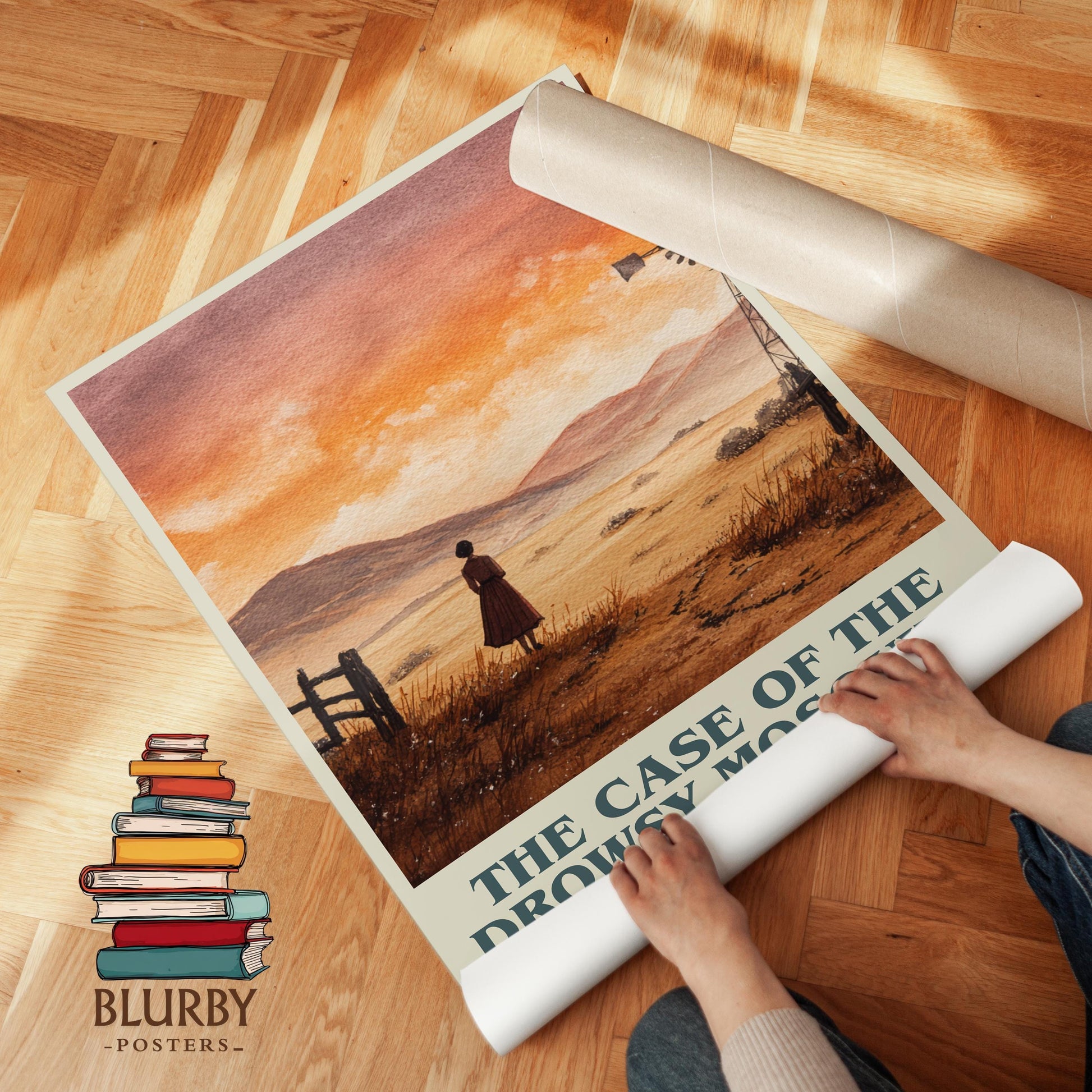 The Case Of The Drowsy Mosquito by Erle Stanley Gardner | Book Poster | Literary Art Gift For Book Lover | Novel Inspired Wall Art