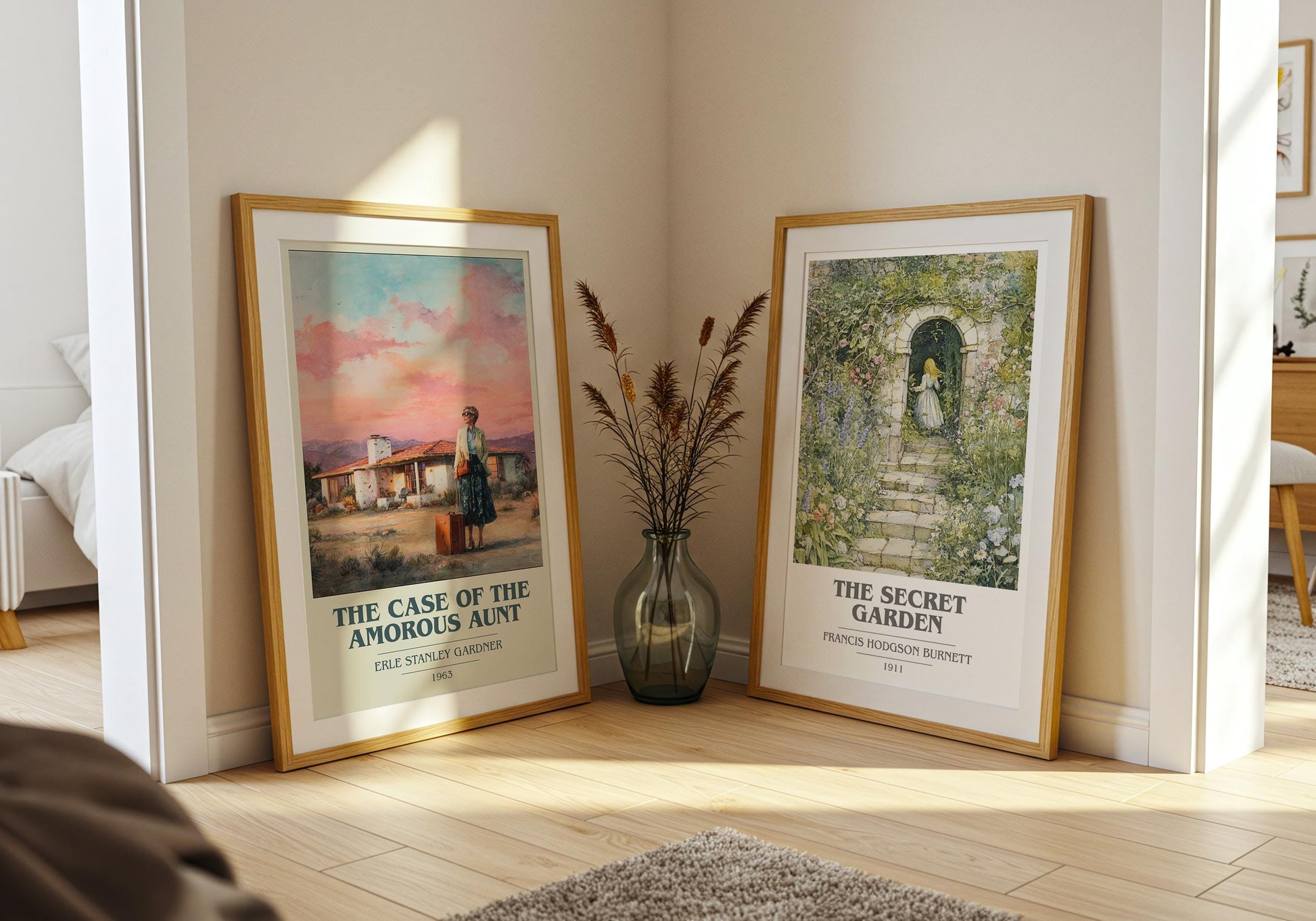 The Case Of The Amorous Aunt by Erle Stanley Gardner | Book Poster | Literary Art Gift For Book Lover | Novel Inspired Wall Art