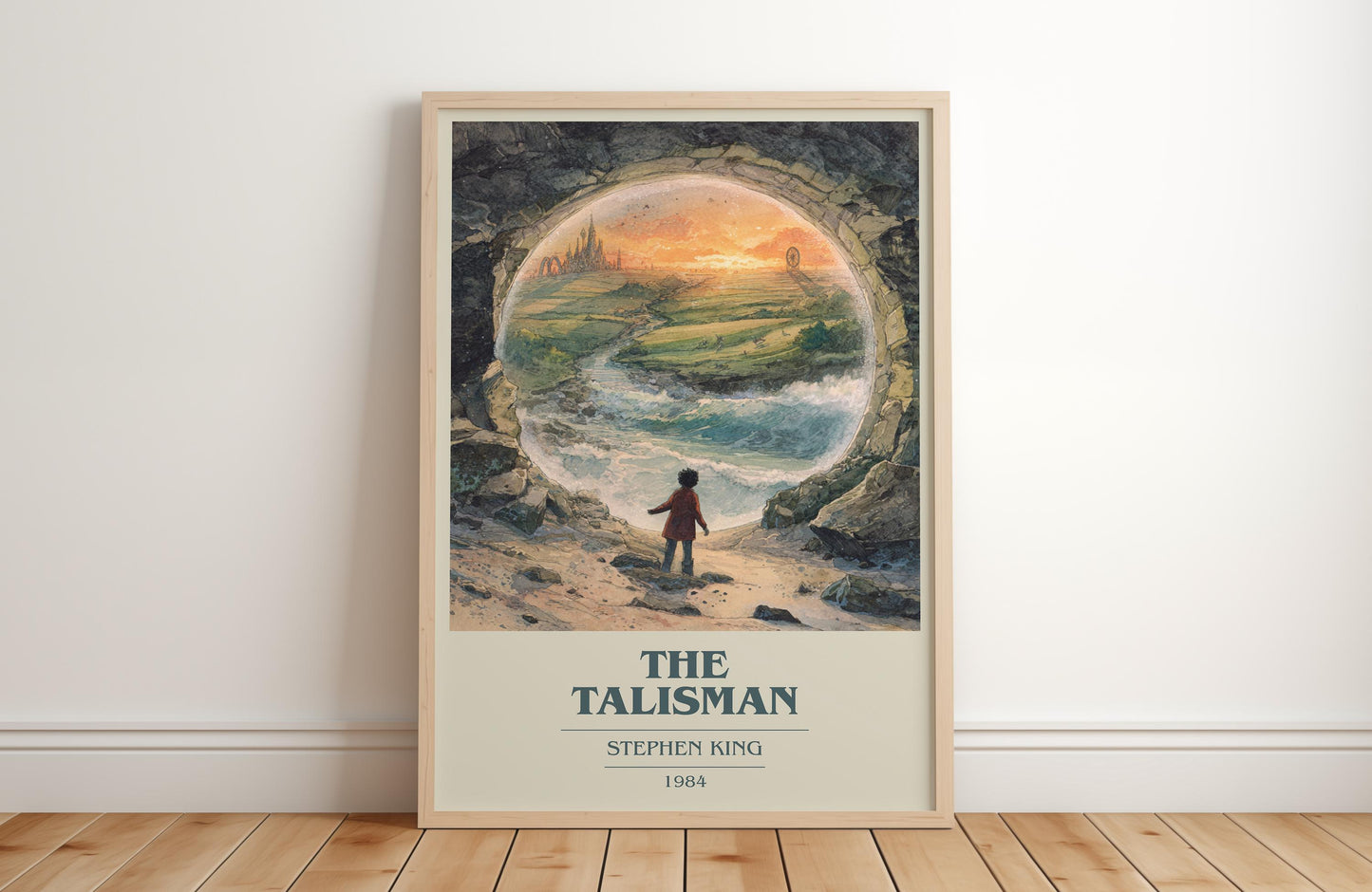 The Talisman by Stephen King | Book Poster | Literary Art Gift For Book Lover | Novel Inspired Wall Art