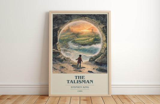The Talisman by Stephen King | Book Poster | Literary Art Gift For Book Lover | Novel Inspired Wall Art
