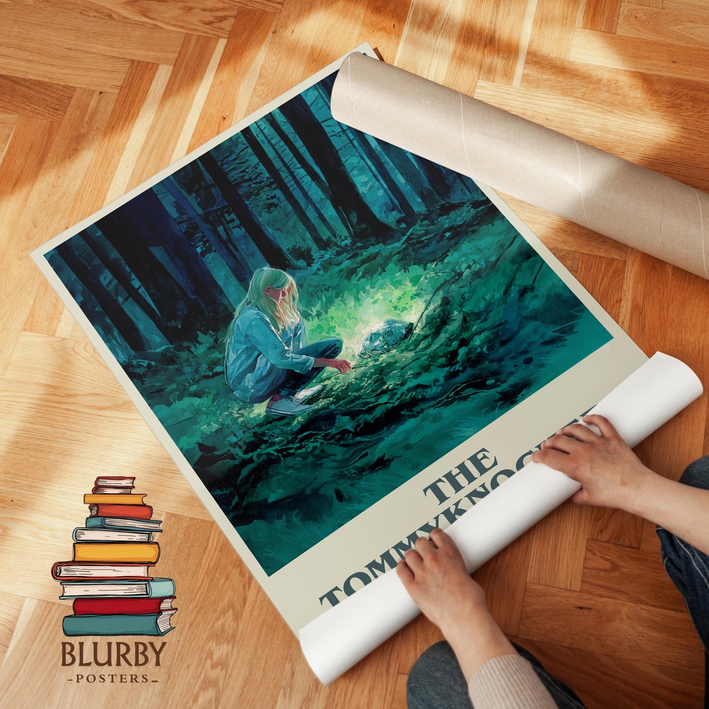 The Tommyknockers by Stephen King | Book Poster | Literary Art Gift For Book Lover | Novel Inspired Wall Art