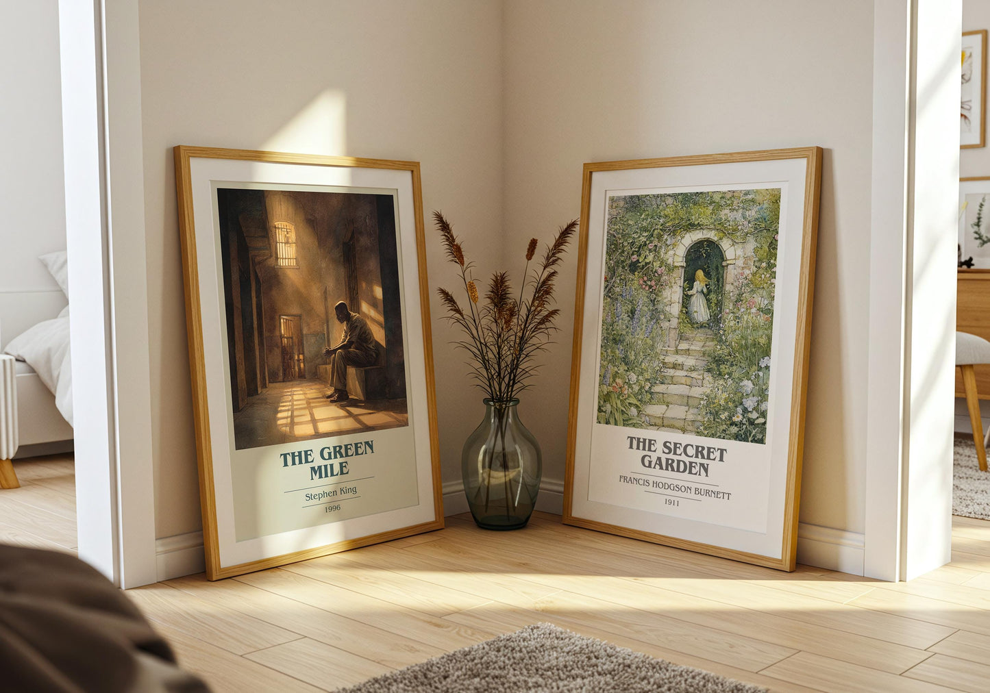 The Green Mile by Stephen King | Book Poster | Literary Art Gift For Book Lover | Novel Inspired Wall Art | Free Delivery