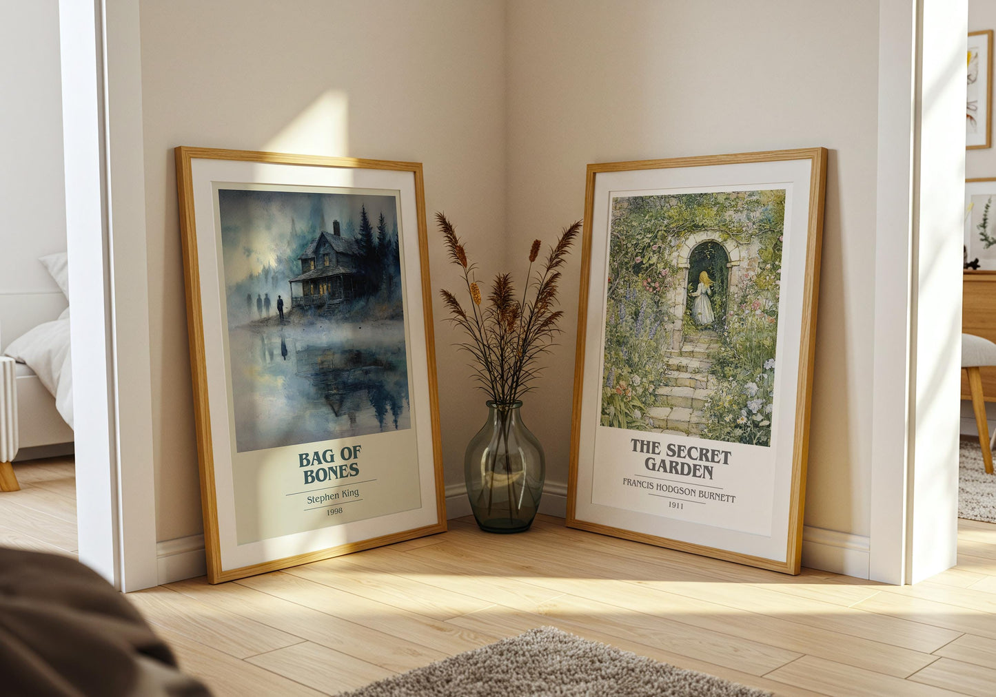 Bag of Bones by Stephen King | Book Poster | Literary Art Gift For Book Lover | Novel Inspired Wall Art | Free Delivery