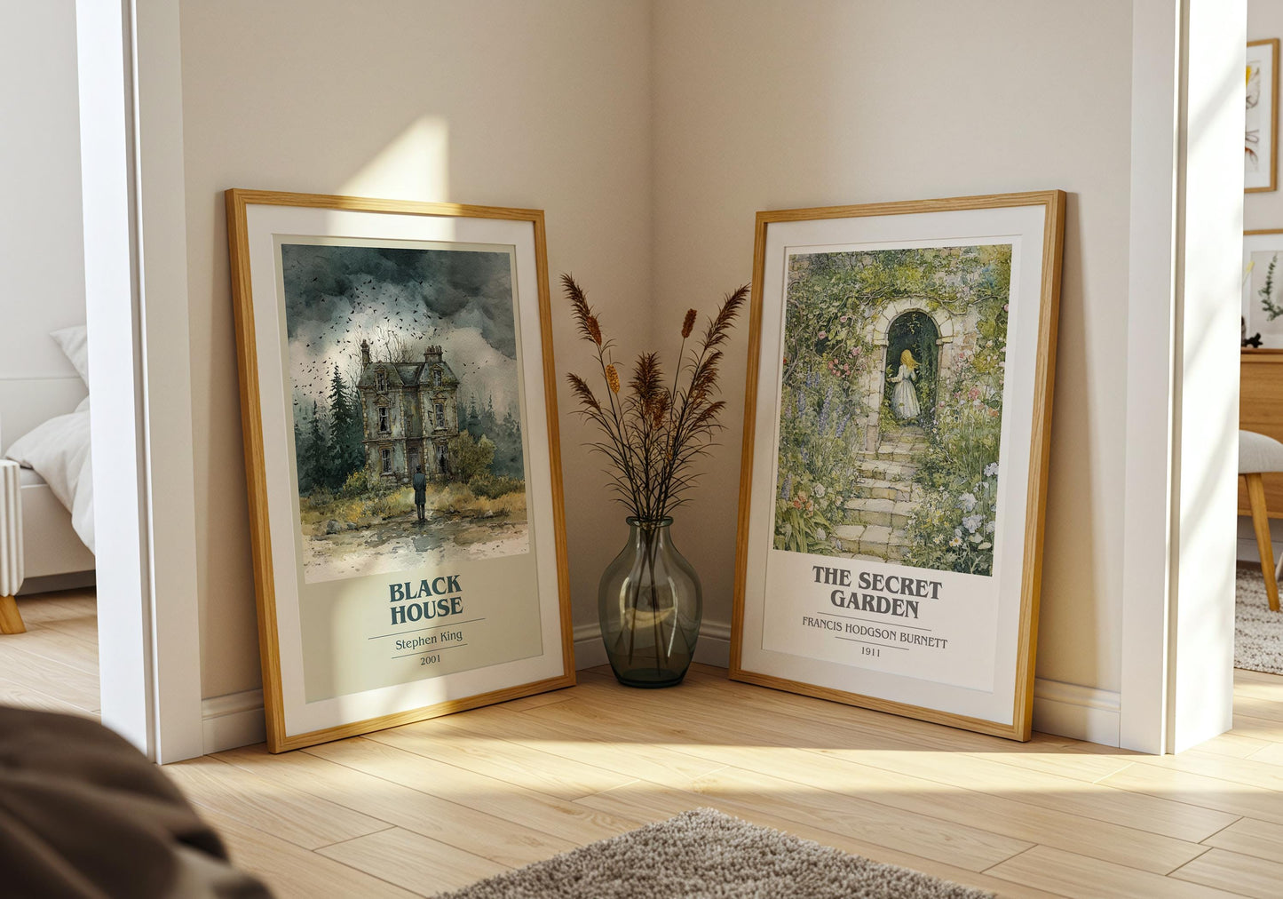 Black House by Stephen King | Book Poster | Literary Art Gift For Book Lover | Novel Inspired Wall Art | Free Delivery