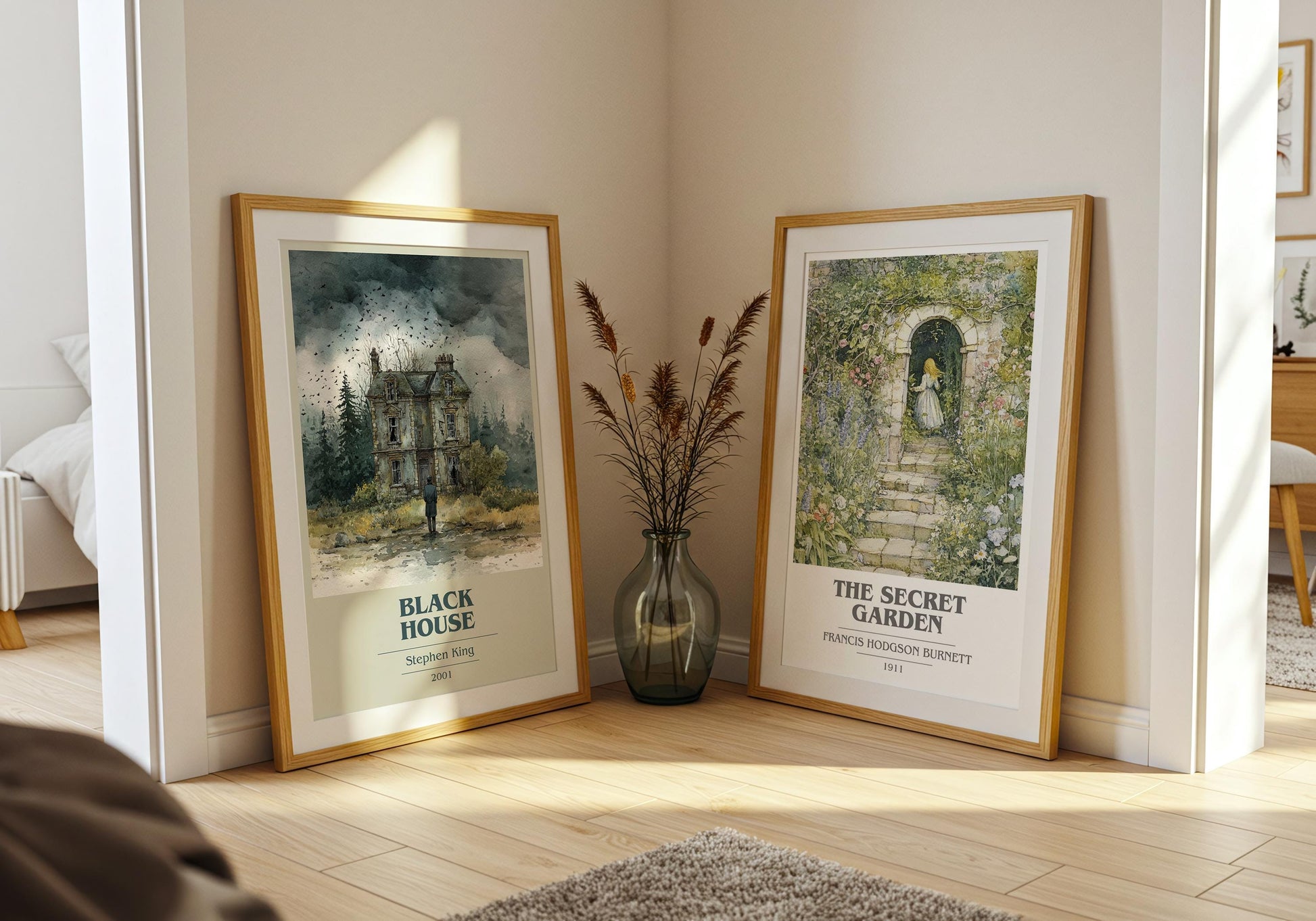 Black House by Stephen King | Book Poster | Literary Art Gift For Book Lover | Novel Inspired Wall Art | Free Delivery