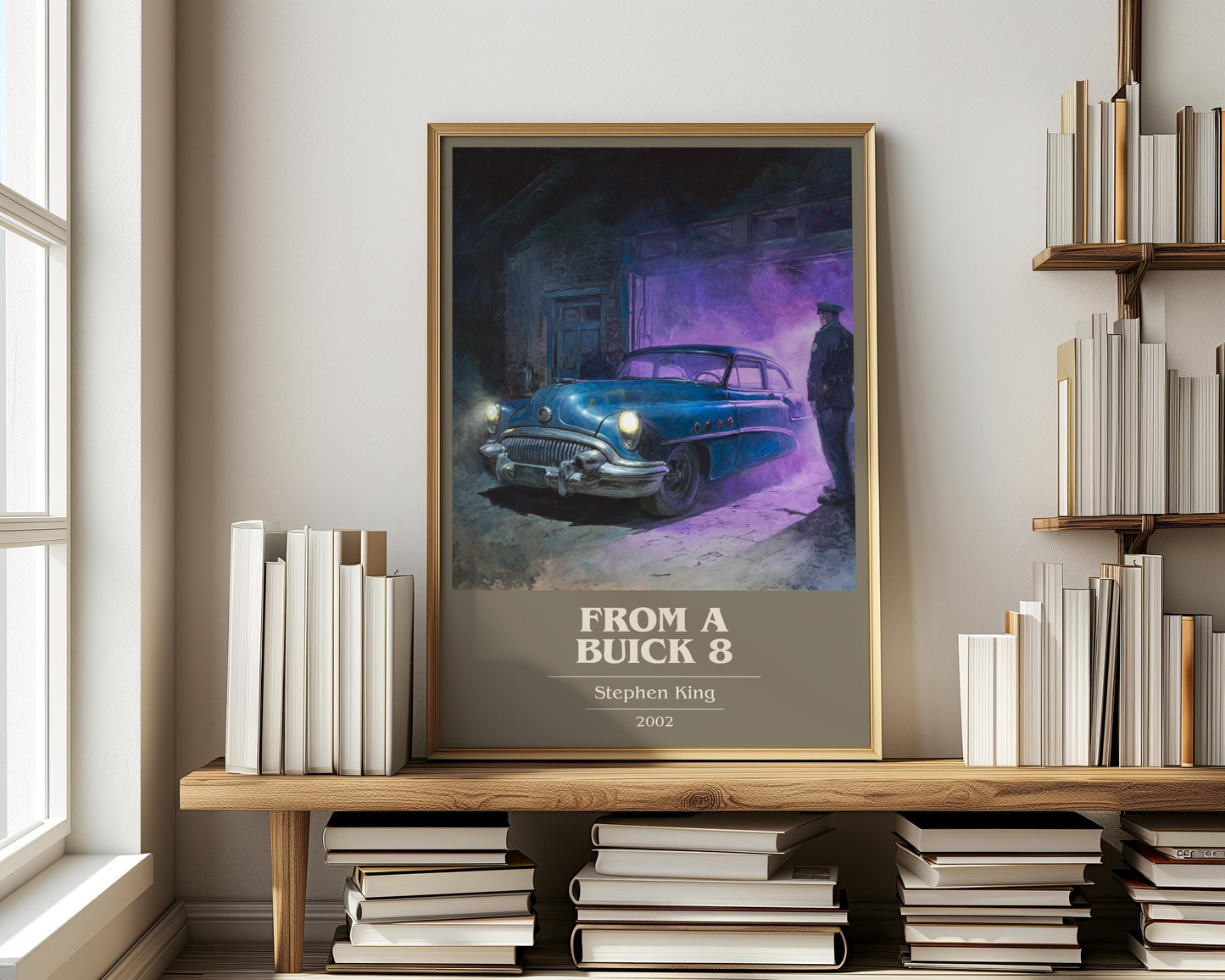 From A Buick 8 by Stephen King | Book Poster | Literary Art Gift For Book Lover | Novel Inspired Wall Art | Free Delivery