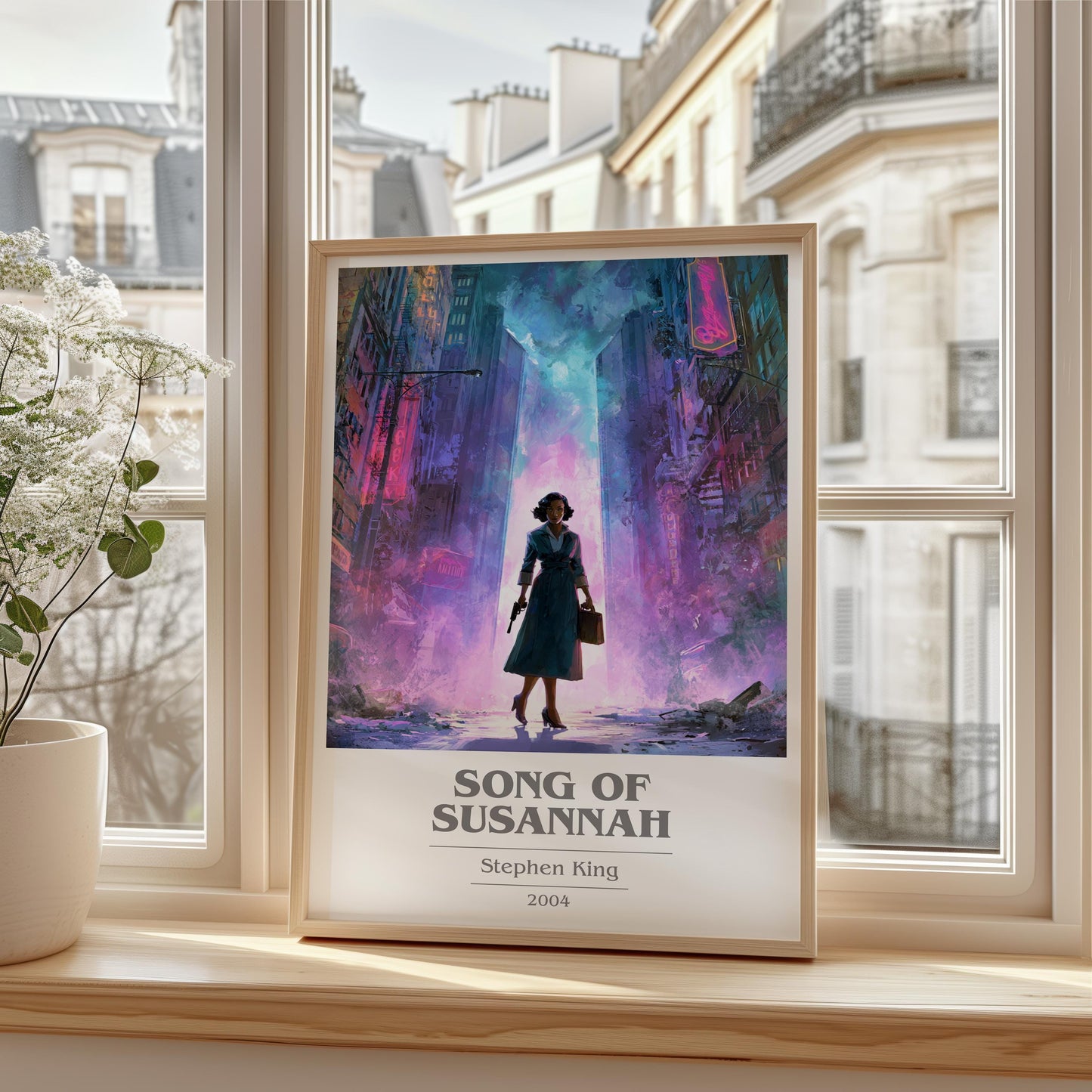 Song of Susannah by Stephen King | Book Poster | Literary Art Gift For Book Lover | Novel Inspired Wall Art | Free Delivery