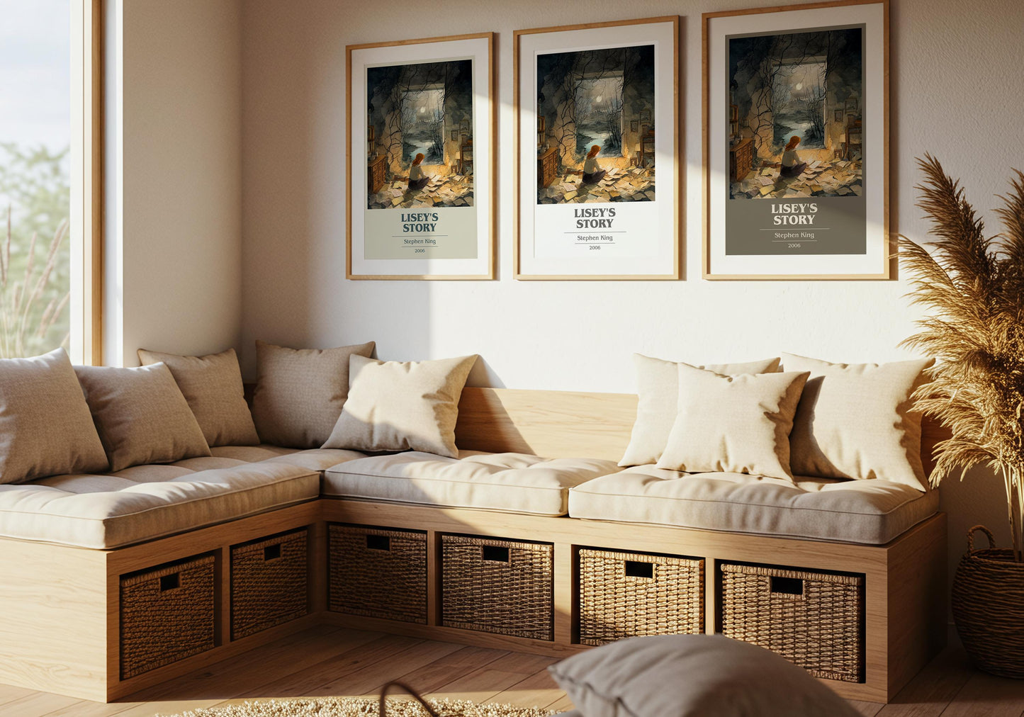 Lisey's Story by Stephen King | Book Poster | Literary Art Gift For Book Lover | Novel Inspired Wall Art | Free Delivery