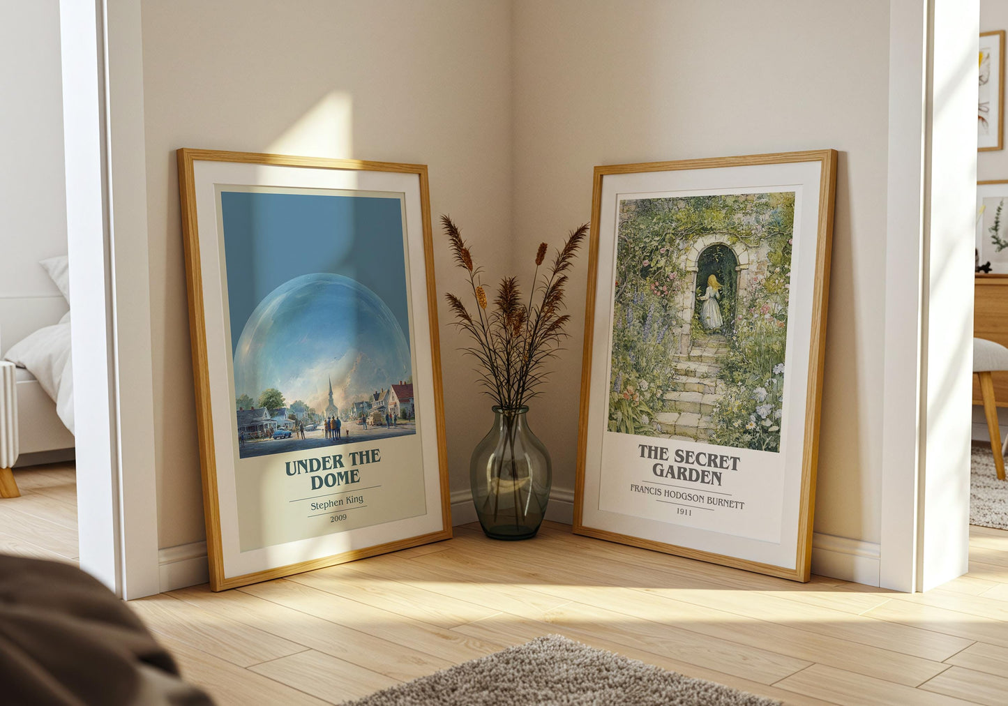 Under The Dome by Stephen King | Book Poster | Literary Art Gift For Book Lover | Novel Inspired Wall Art | Free Delivery