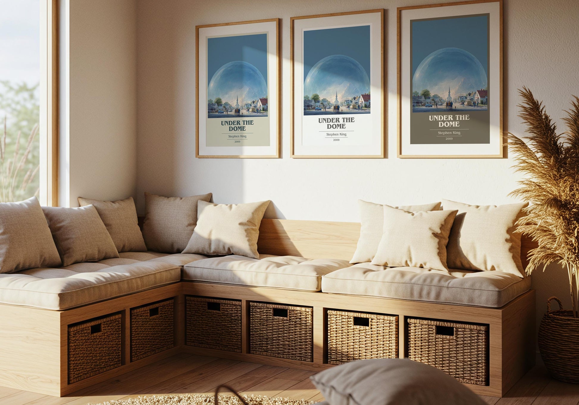 Under The Dome by Stephen King | Book Poster | Literary Art Gift For Book Lover | Novel Inspired Wall Art | Free Delivery