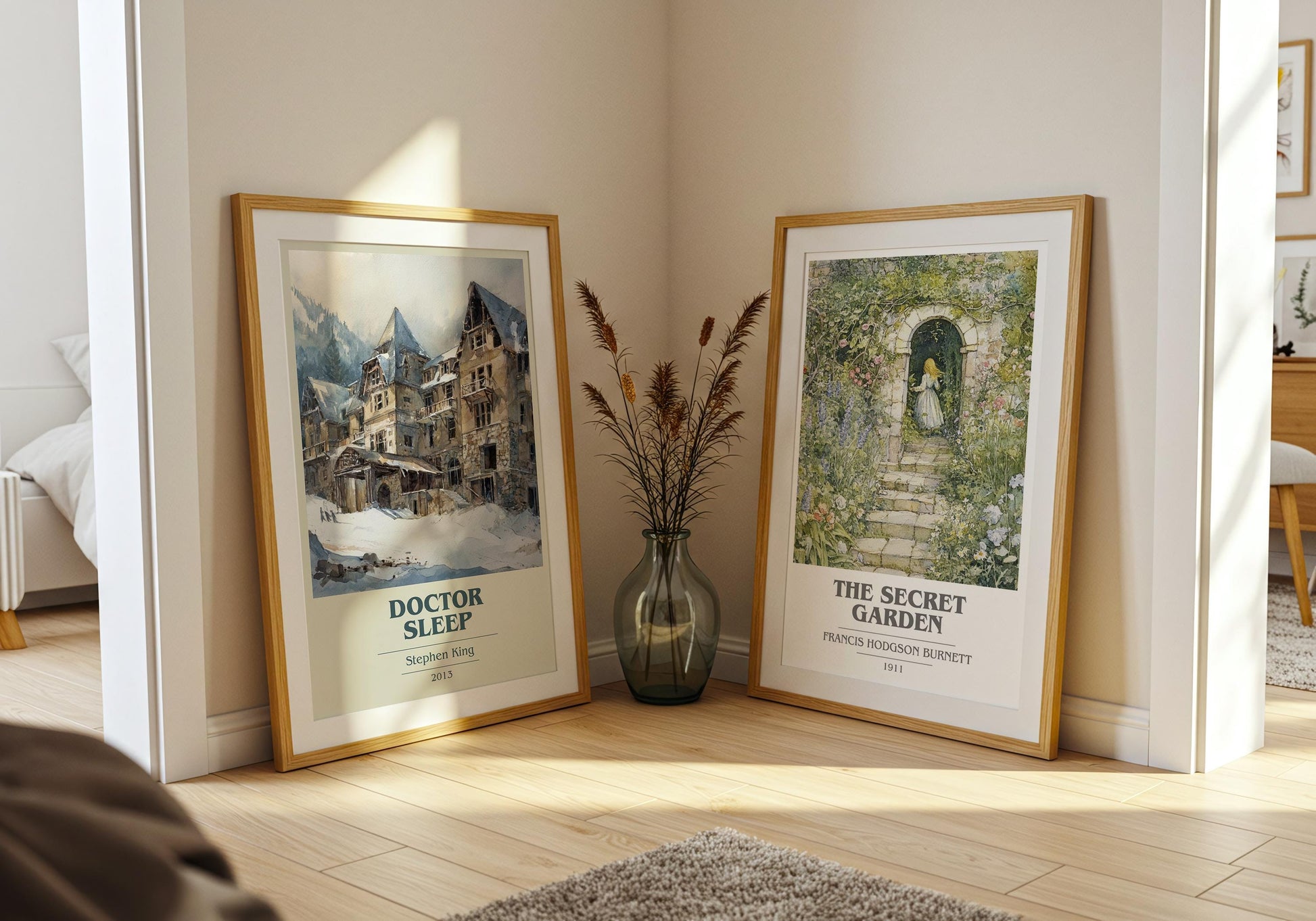 Doctor Sleep by Stephen King | Book Poster | Literary Art Gift For Book Lover | Novel Inspired Wall Art | Free Delivery