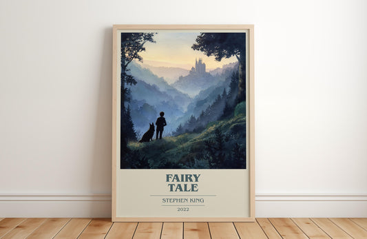 Fairy Tale by Stephen King | Book Poster | Literary Art Gift For Book Lover | Novel Inspired Wall Art | Free Delivery