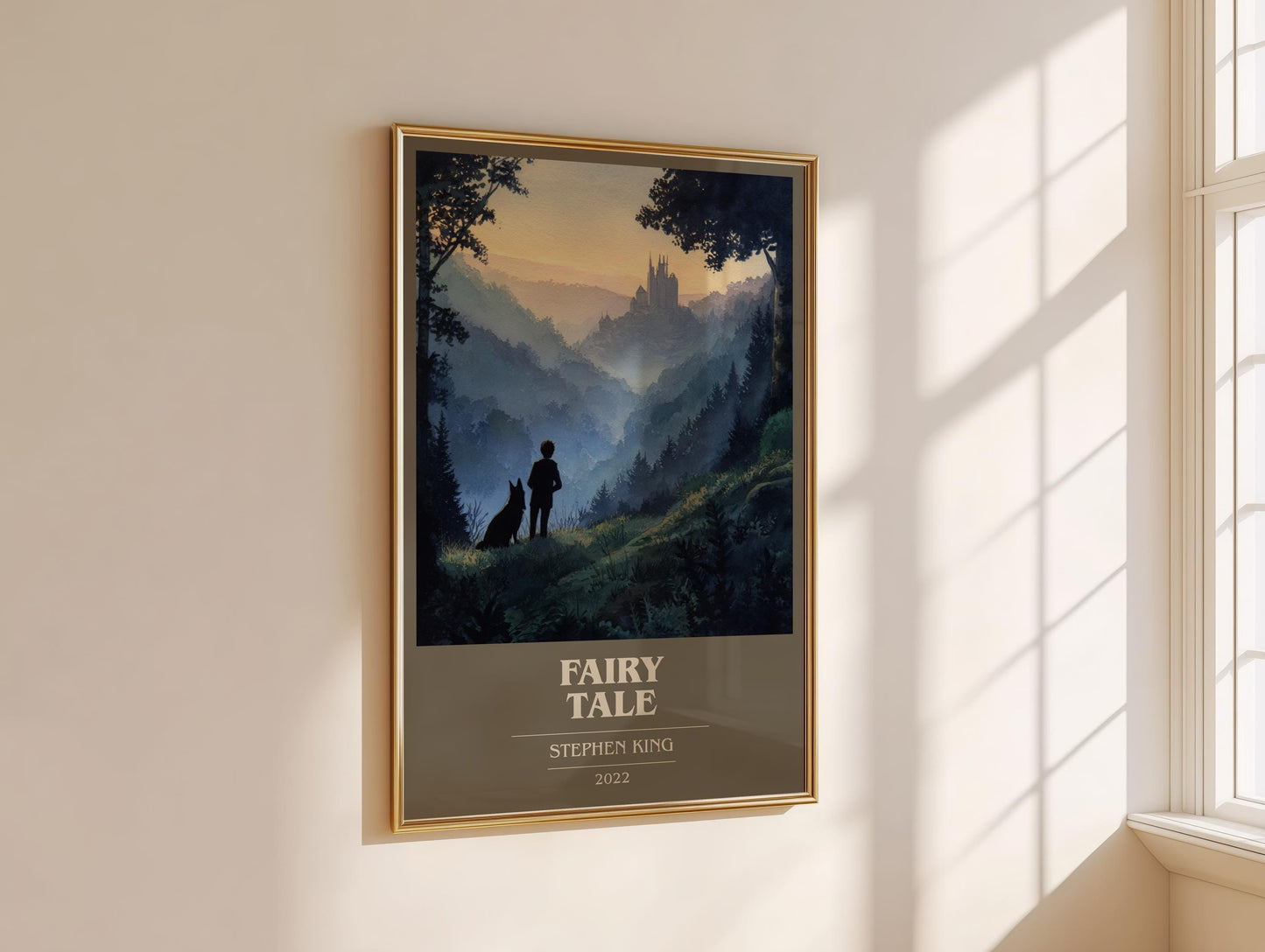 Fairy Tale by Stephen King | Book Poster | Literary Art Gift For Book Lover | Novel Inspired Wall Art | Free Delivery