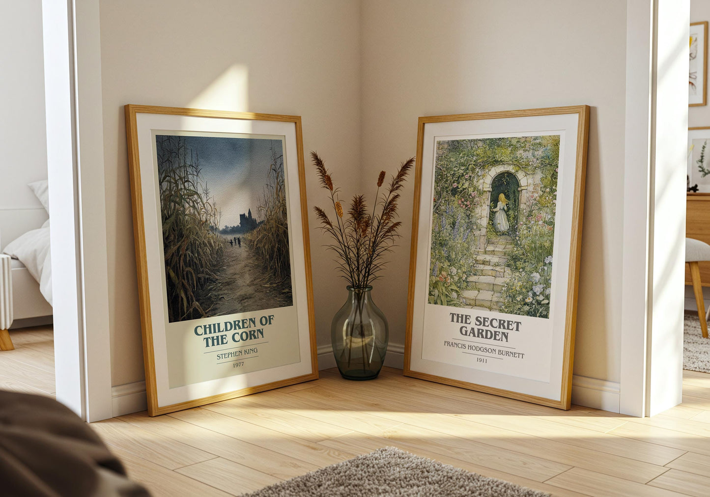 Children of the Corn by Stephen King | Book Poster | Literary Art Gift For Book Lover | Novel Inspired Wall Art | Free Delivery