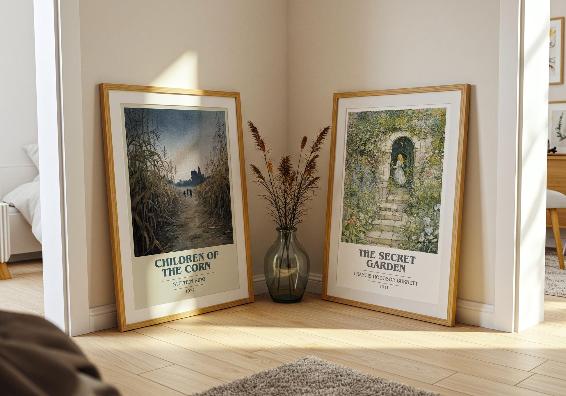 Children of the Corn by Stephen King | Book Poster | Literary Art Gift For Book Lover | Novel Inspired Wall Art | Free Delivery