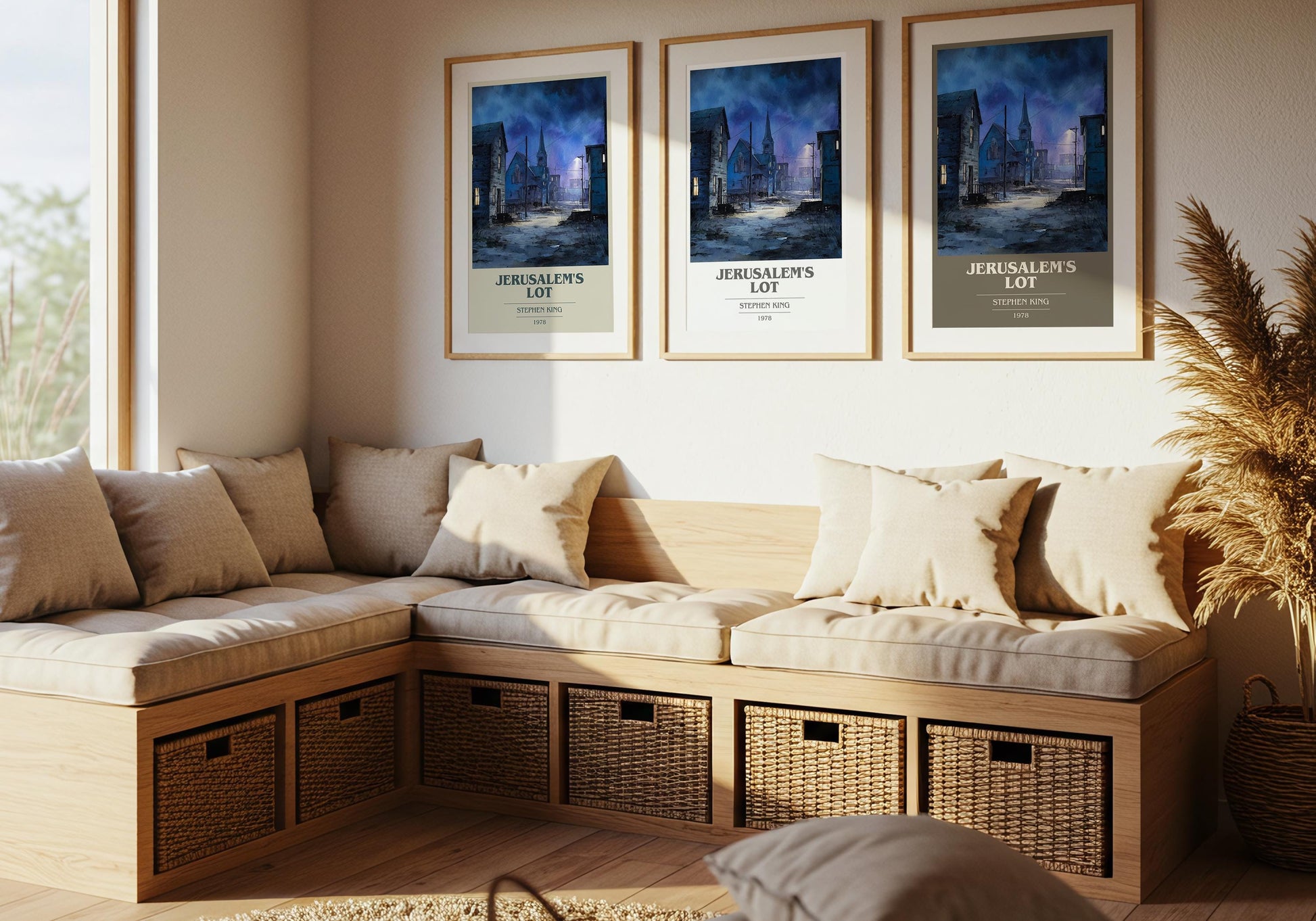 Jerusalem's Lot by Stephen King | Book Poster | Literary Art Gift For Book Lover | Novel Inspired Wall Art | Free Delivery