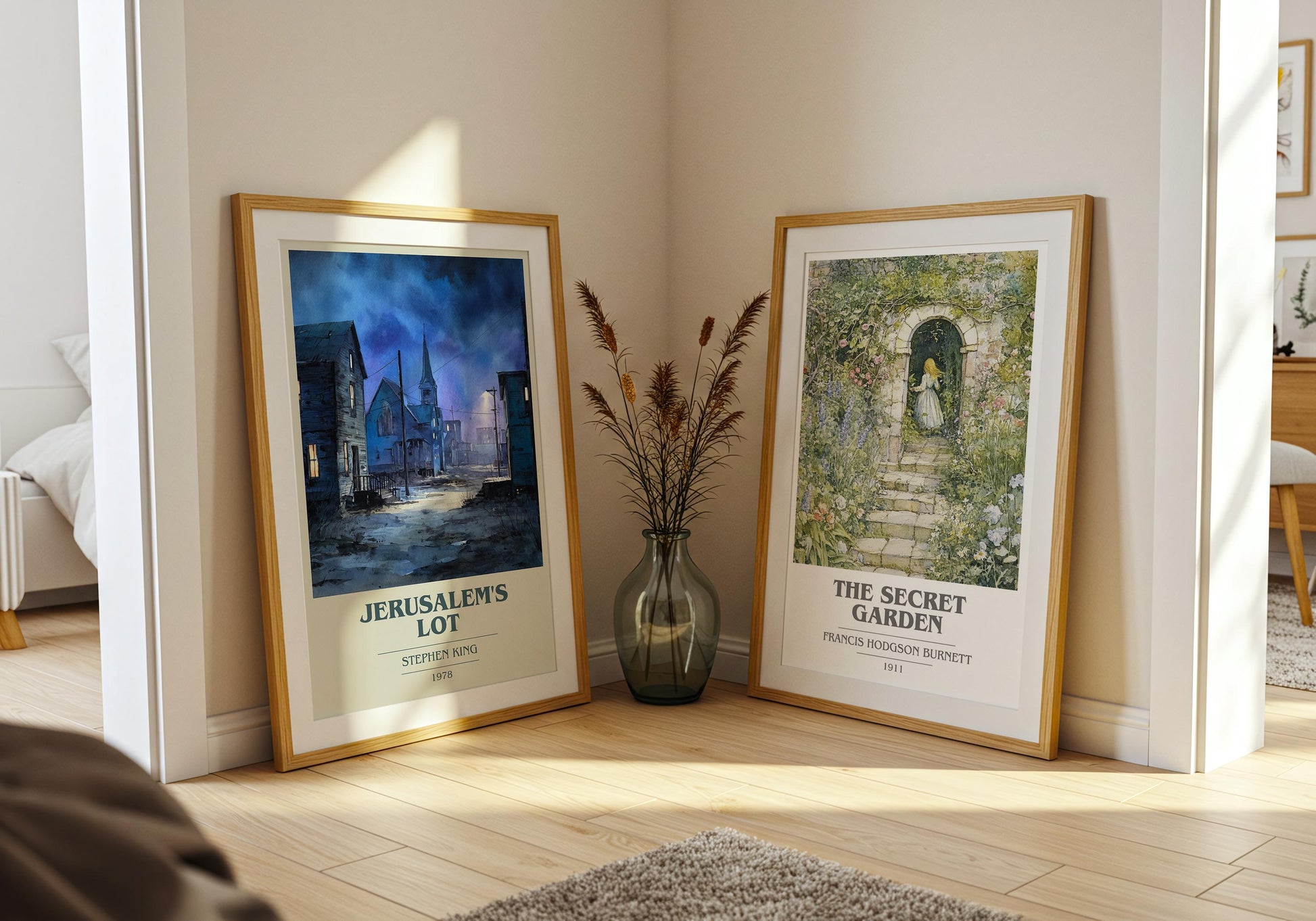 Jerusalem's Lot by Stephen King | Book Poster | Literary Art Gift For Book Lover | Novel Inspired Wall Art | Free Delivery