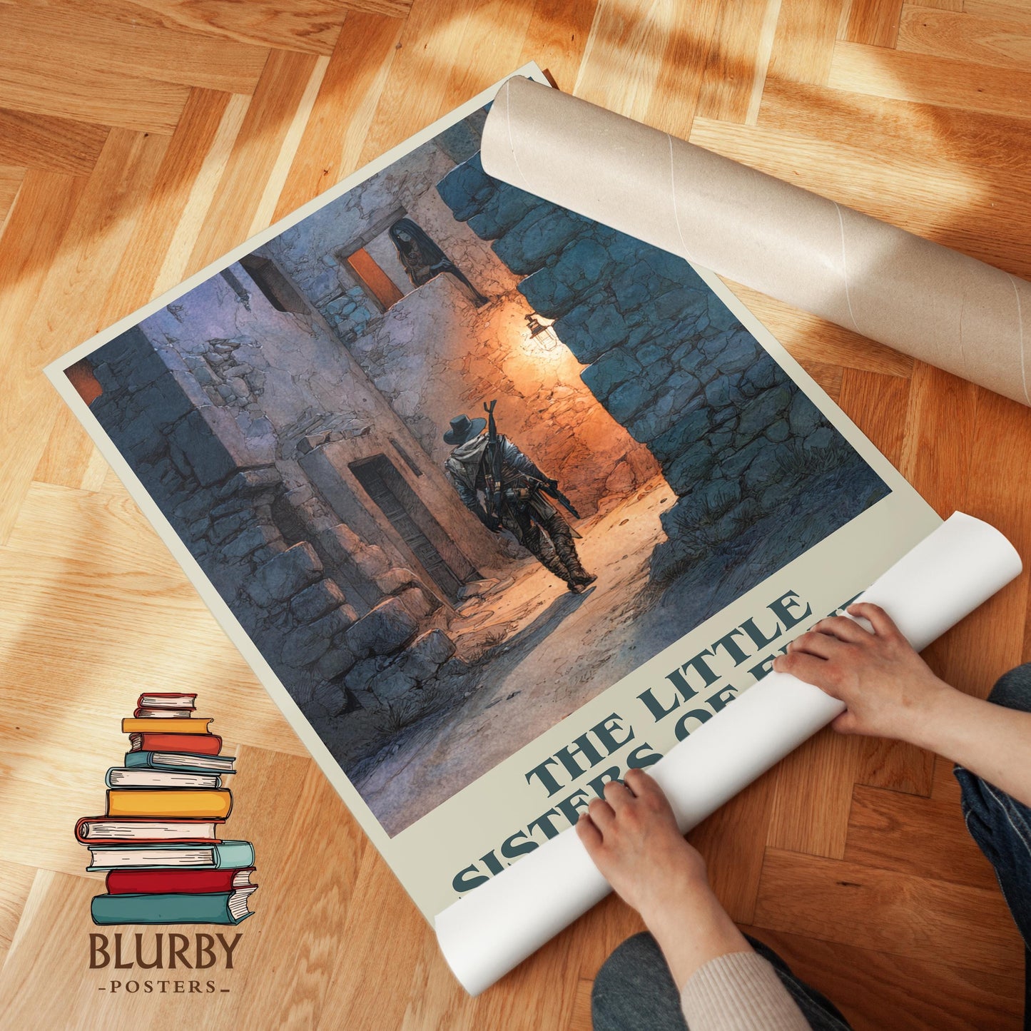 The Little Sisters of Eluria by Stephen King | Book Poster | Literary Art Gift For Book Lover | Novel Inspired Wall Art | Free Delivery