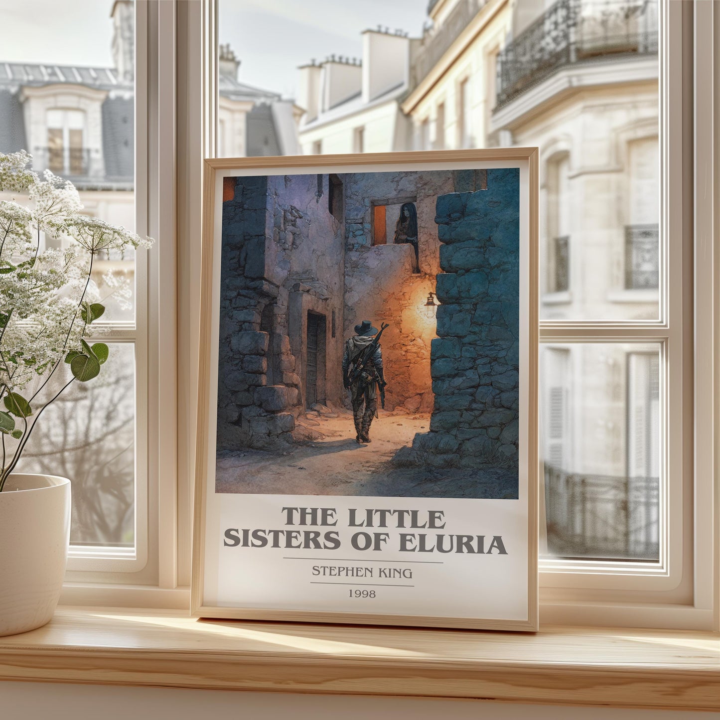 The Little Sisters of Eluria by Stephen King | Book Poster | Literary Art Gift For Book Lover | Novel Inspired Wall Art | Free Delivery