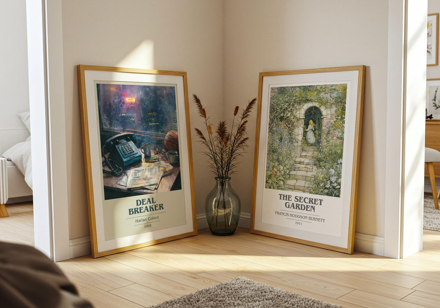 Deal Breaker by Harlan Coben | Book Poster | Literary Art Gift For Book Lover | Novel Inspired Wall Art | Free Delivery