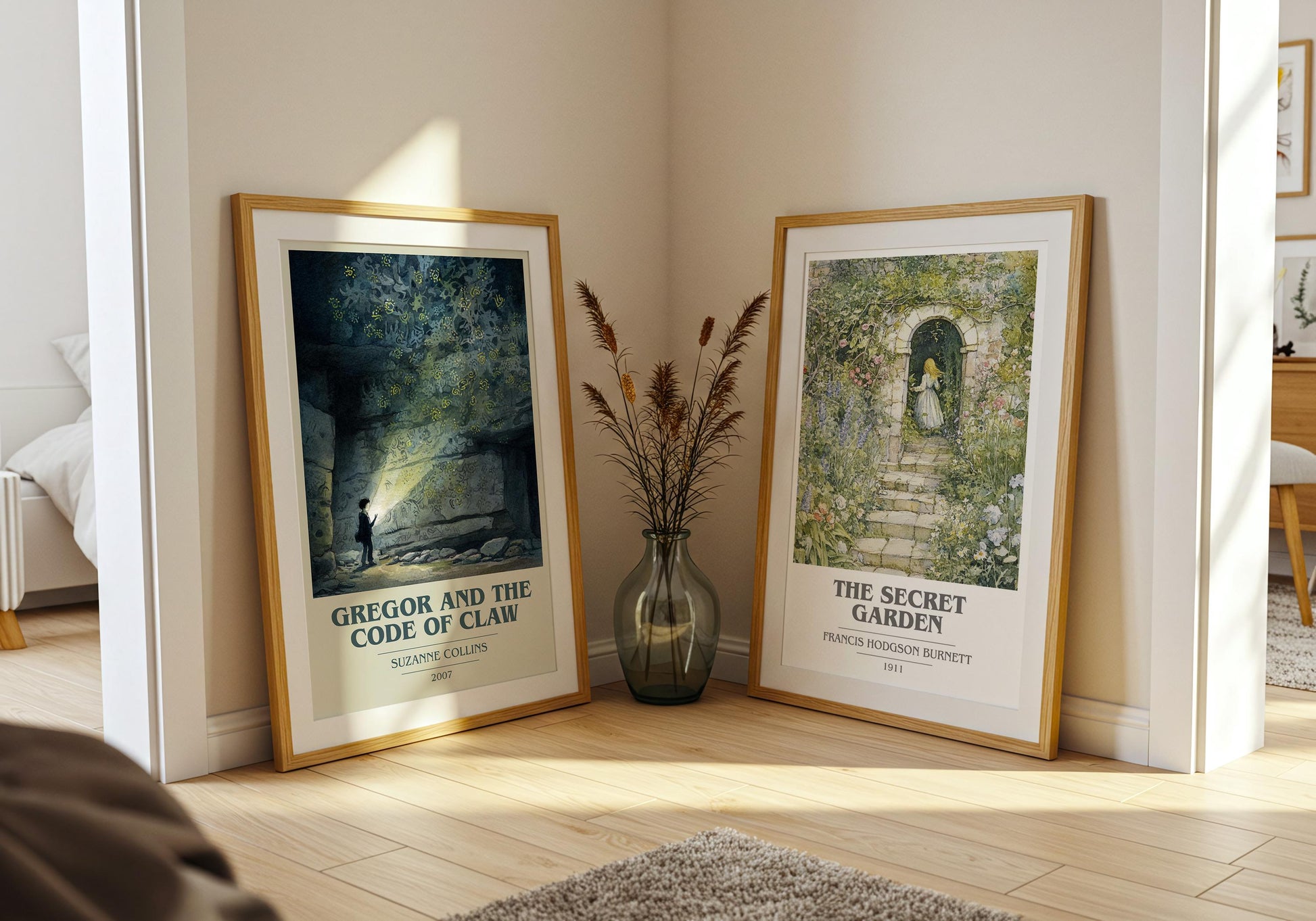 Gregor and the Code of Claw by Suzanne Collins | Book Poster | Literary Art Gift For Book Lover | Novel Inspired Wall Art