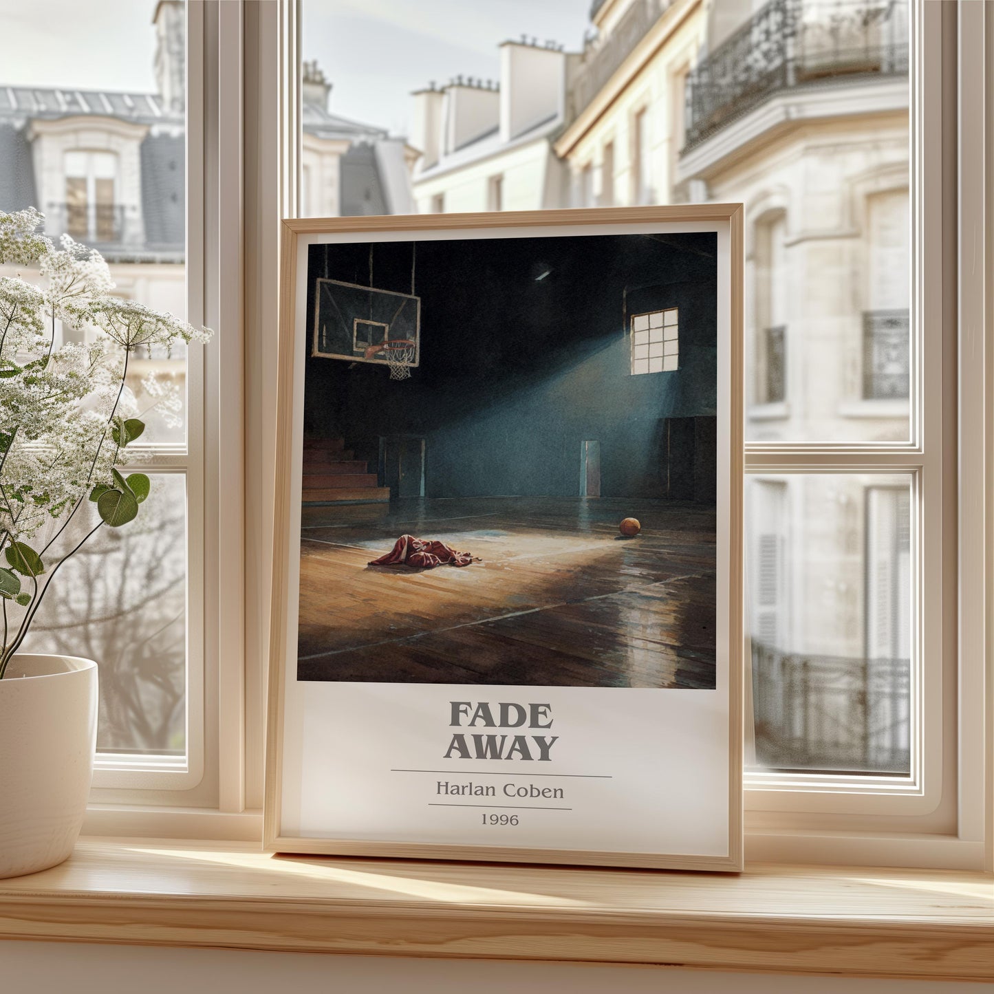 Fade Away by Harlan Coben | Book Poster | Literary Art Gift For Book Lover | Novel Inspired Wall Art | Free Delivery