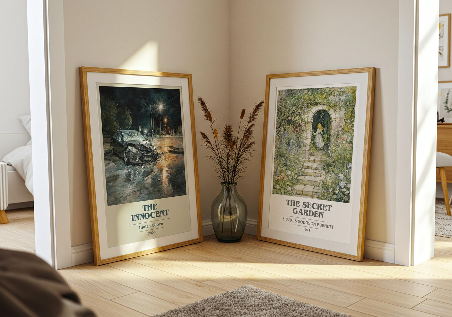The Innocent by Harlan Coben | Book Poster | Literary Art Gift For Book Lover | Novel Inspired Wall Art | Free Delivery