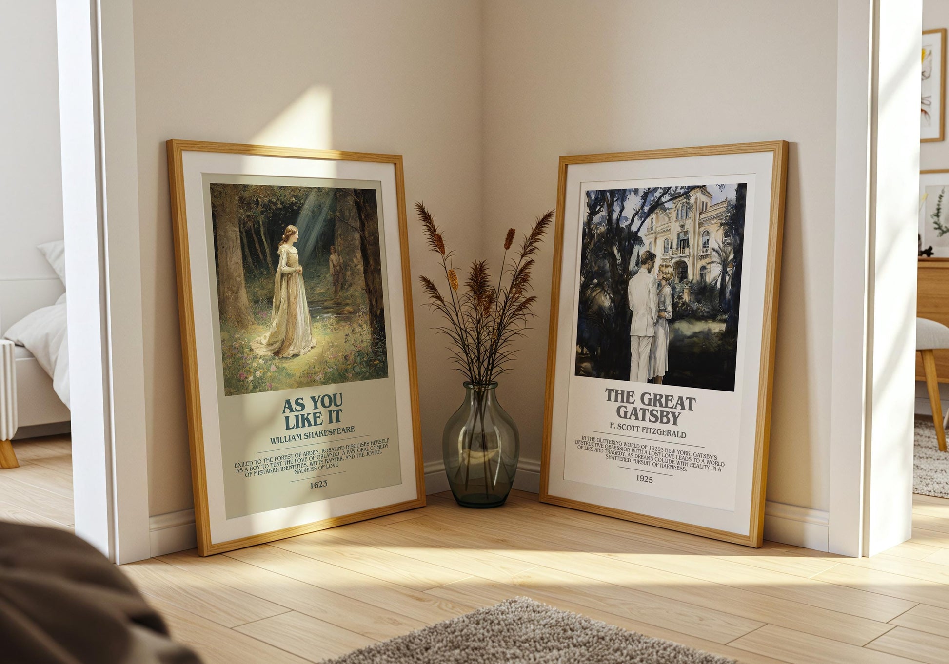 As You Like It by William Shakespeare | Book Poster | Literary Art Gift For Book Lover | Novel Inspired Wall Art | Free Delivery