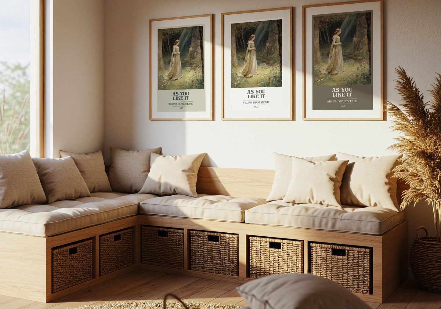 As You Like It by William Shakespeare | Book Poster | Literary Art Gift For Book Lover | Novel Inspired Wall Art | Free Delivery