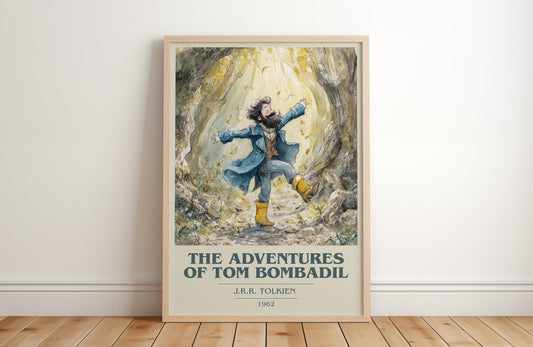 The Adventures of Tom Bombadil by J.R.R. Tolkien | Book Poster | Literary Art Gift For Book Lover | Novel Inspired Wall Art