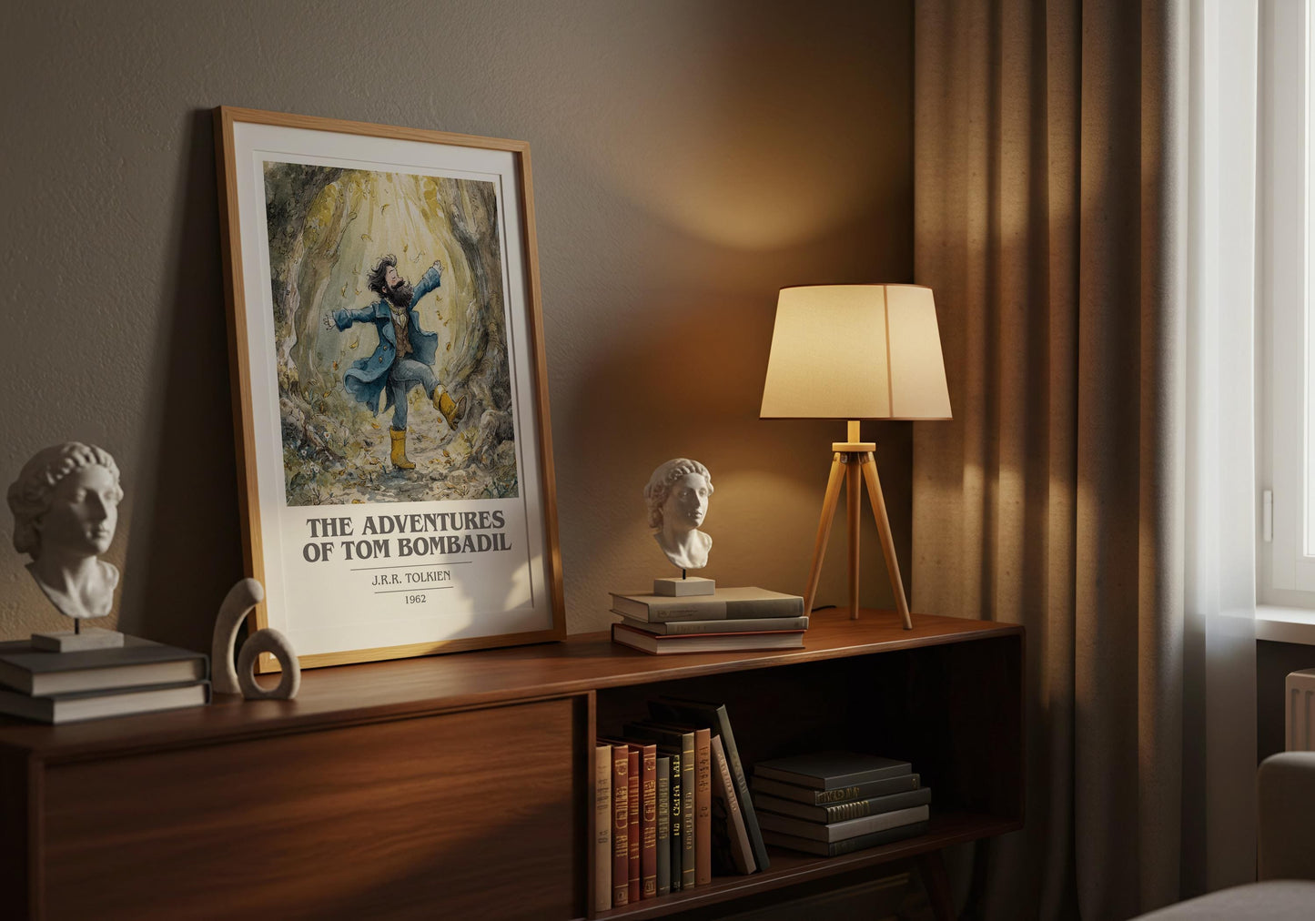 The Adventures of Tom Bombadil by J.R.R. Tolkien | Book Poster | Literary Art Gift For Book Lover | Novel Inspired Wall Art