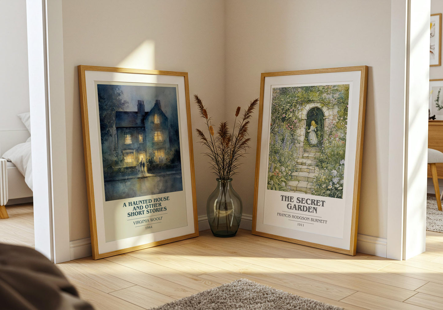 A Haunted House and Other Short Stories by Virginia Woolf | Book Poster | Literary Art Gift For Book Lover | Novel Inspired Wall Art