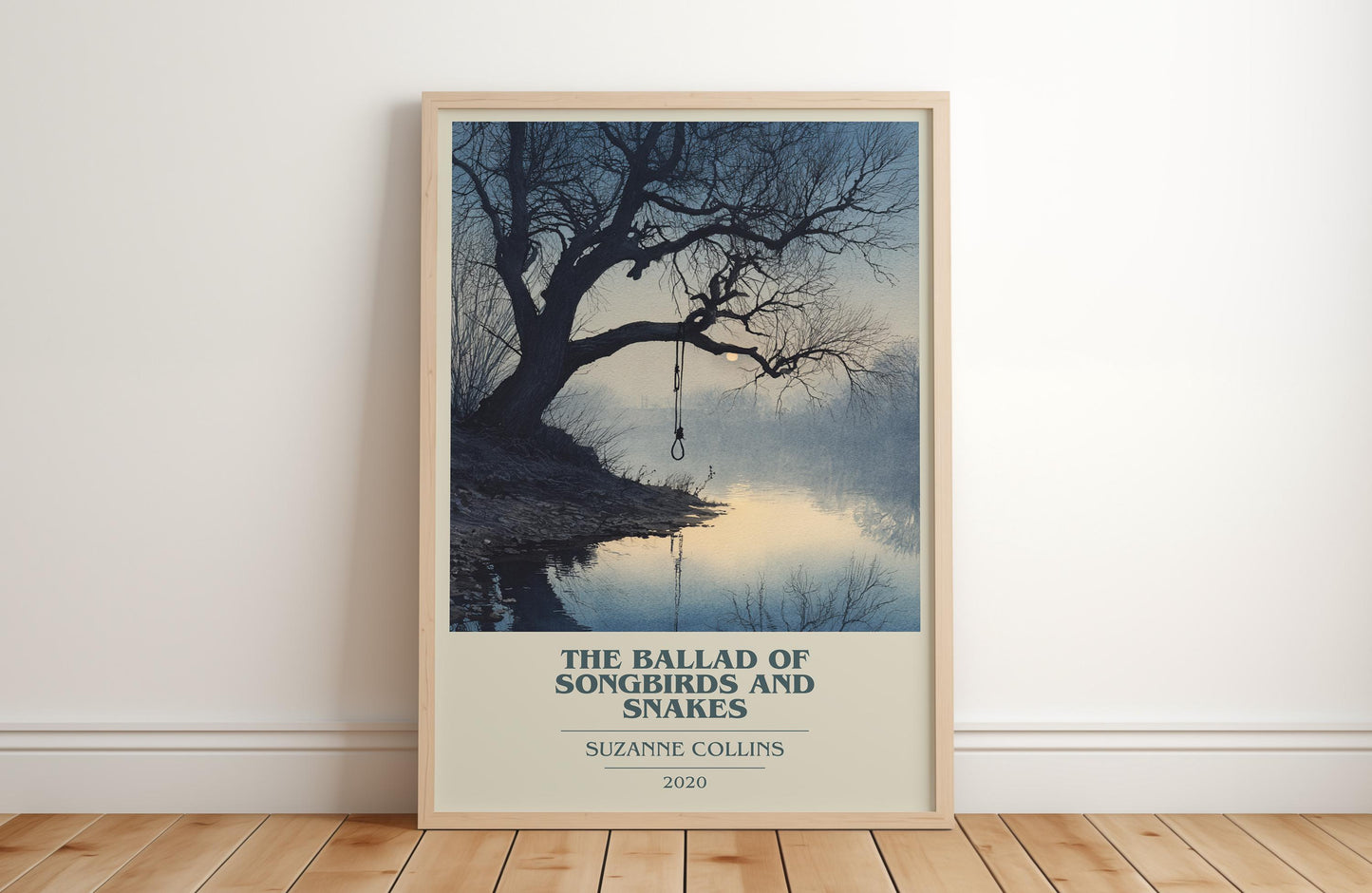 The Ballard of Songbirds and Snakes by Suzanne Collins | Book Poster | Literary Art Gift For Book Lover | Novel Inspired Wall Art