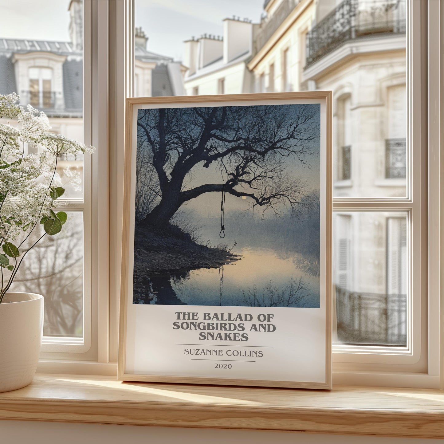 The Ballard of Songbirds and Snakes by Suzanne Collins | Book Poster | Literary Art Gift For Book Lover | Novel Inspired Wall Art