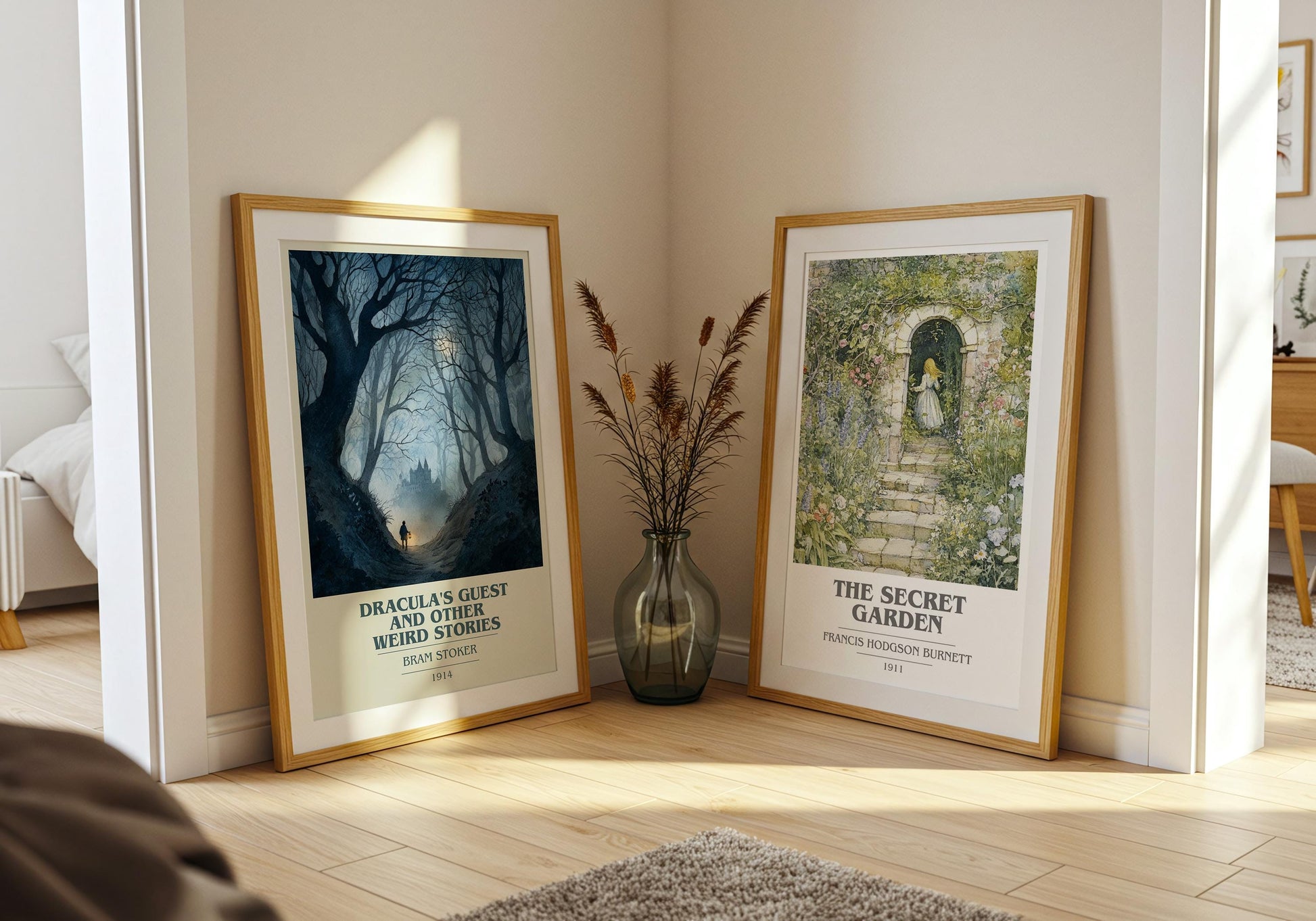 Dracula's Guest and Other Weird Stories by Bram Stoker | Book Poster | Literary Art Gift For Book Lover | Novel Inspired Wall Art