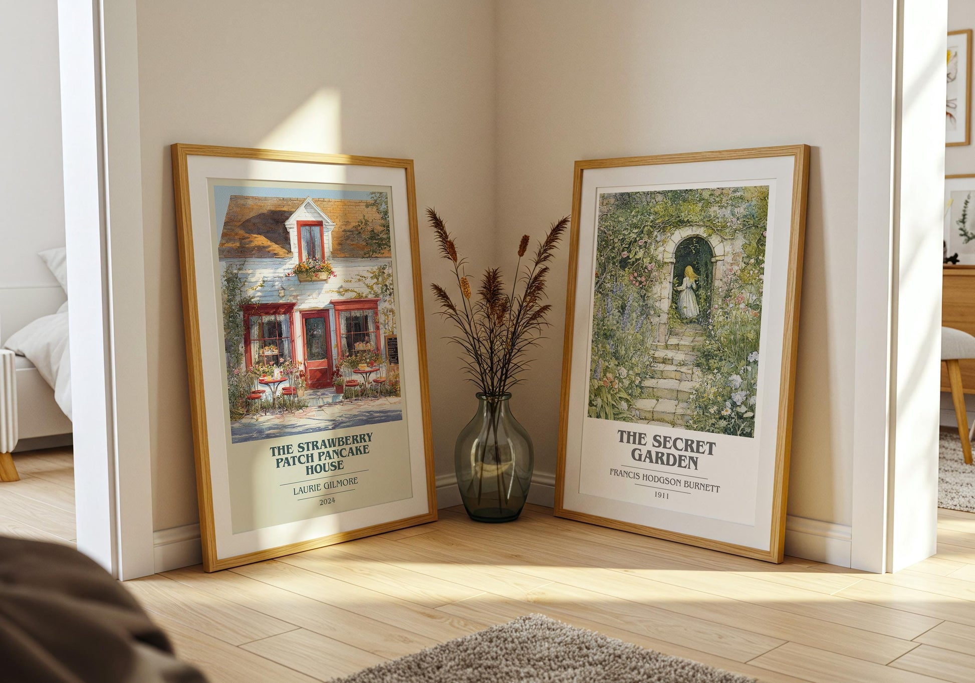 The Strawberry Patch Pancake House book poster packaging – museum-quality print rolled in protective tube