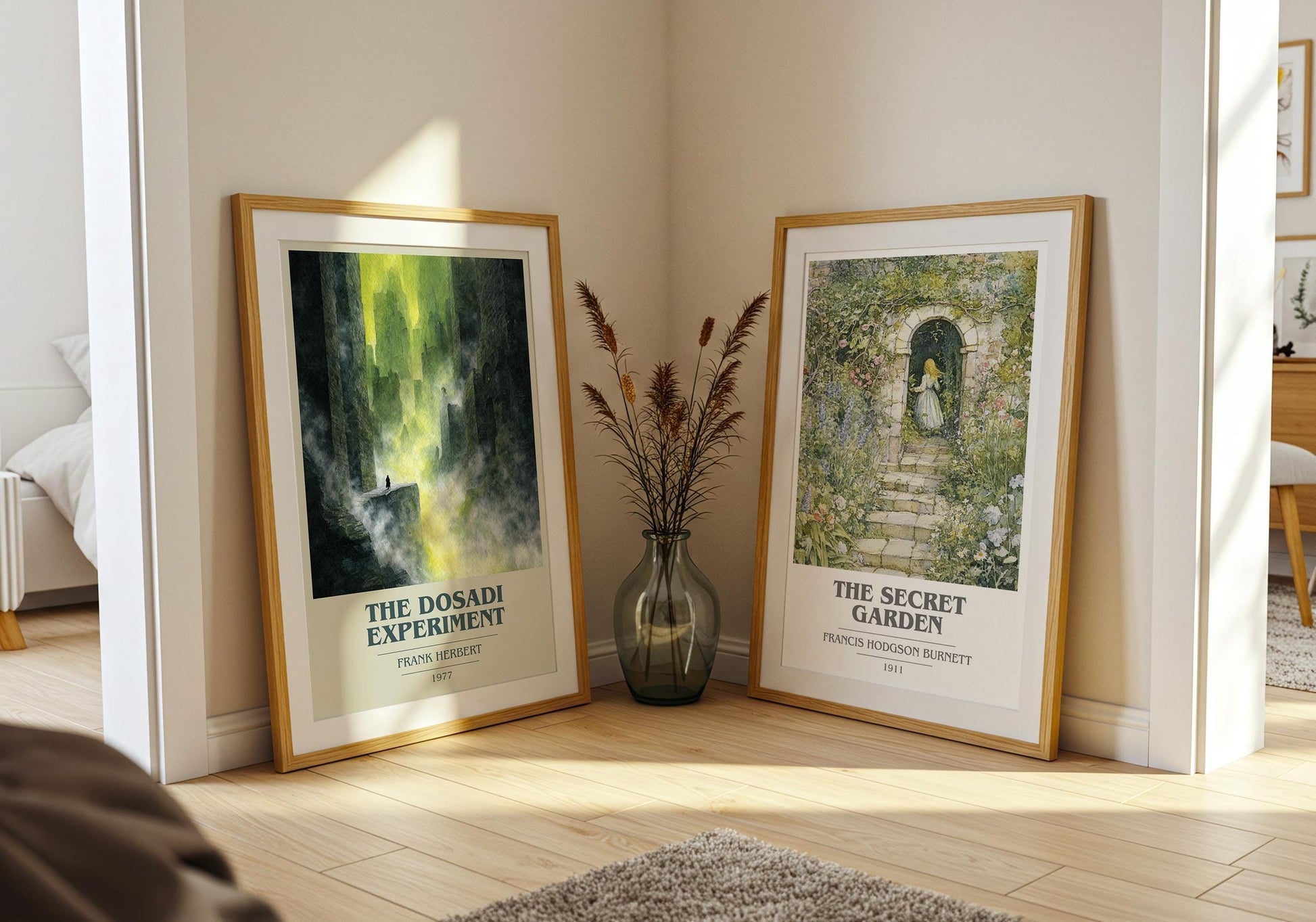 The Dosadi Experiment book cover print on bookshelf – Frank Herbert fan gift