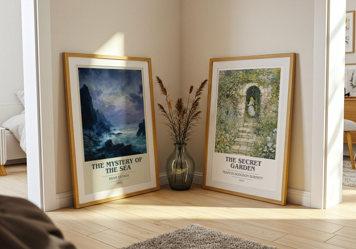 The Mystery of the Sea by Bram Stoker | Book Poster | Literary Art Gift For Book Lover | Novel Inspired Wall Art | Free Delivery