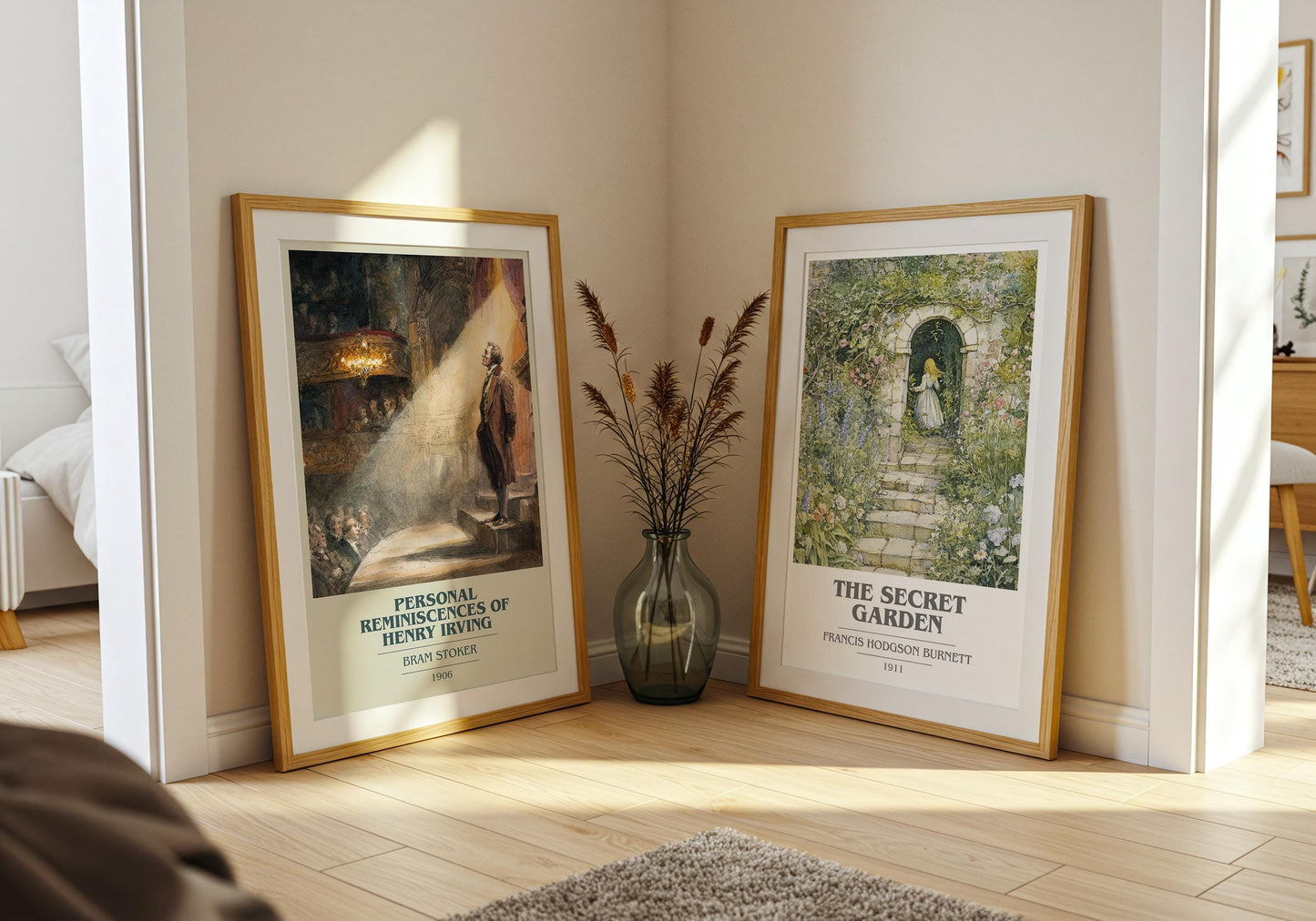 Personal Reminiscences of Henry Irving by Bram Stoker | Book Poster | Literary Art Gift For Book Lover | Novel Inspired Wall Art