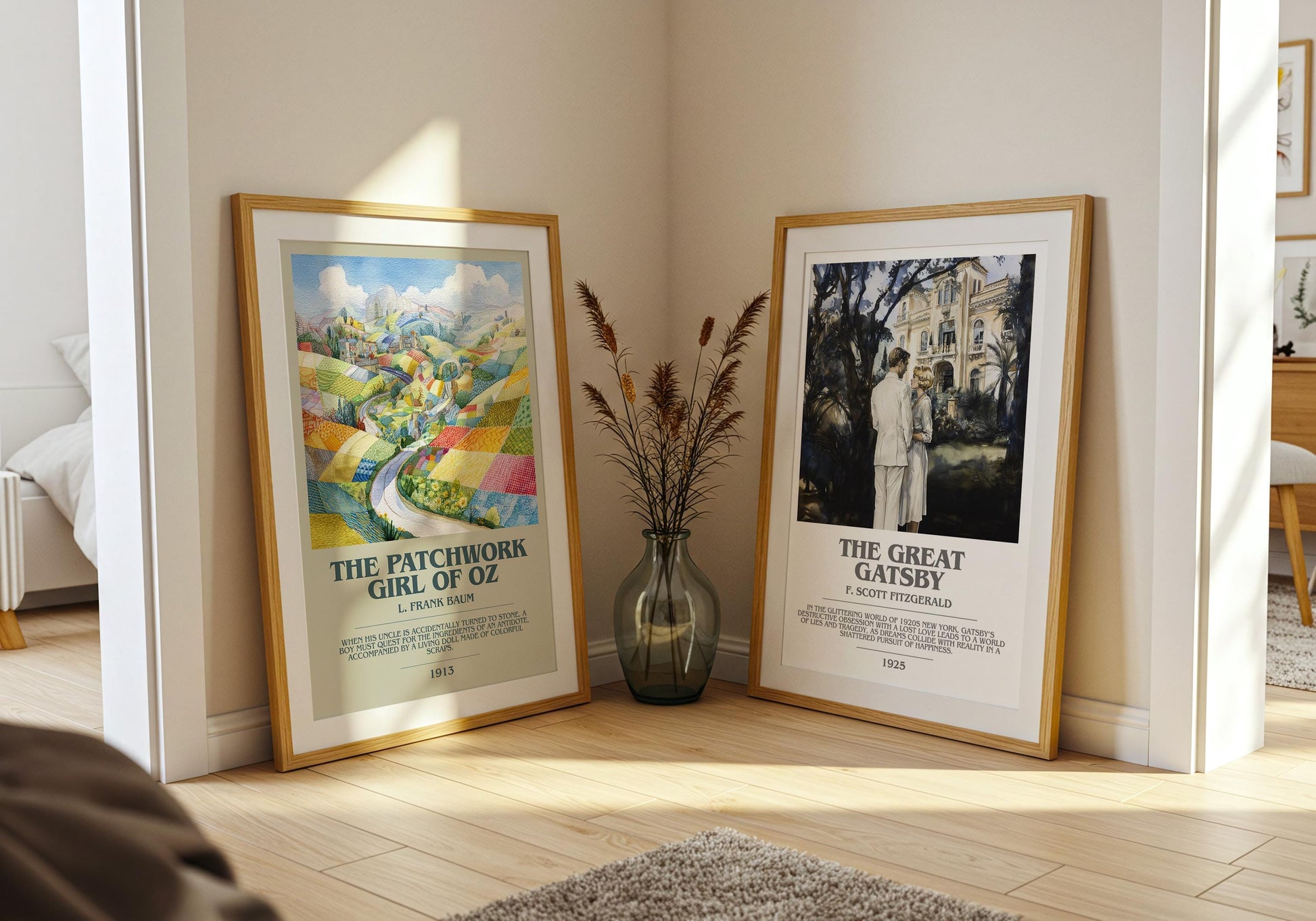 The Patchwork Girl of Oz by L. Frank Baum | Book Poster | Literary Art Gift For Book Lover | Novel Inspired Wall Art | Free Delivery